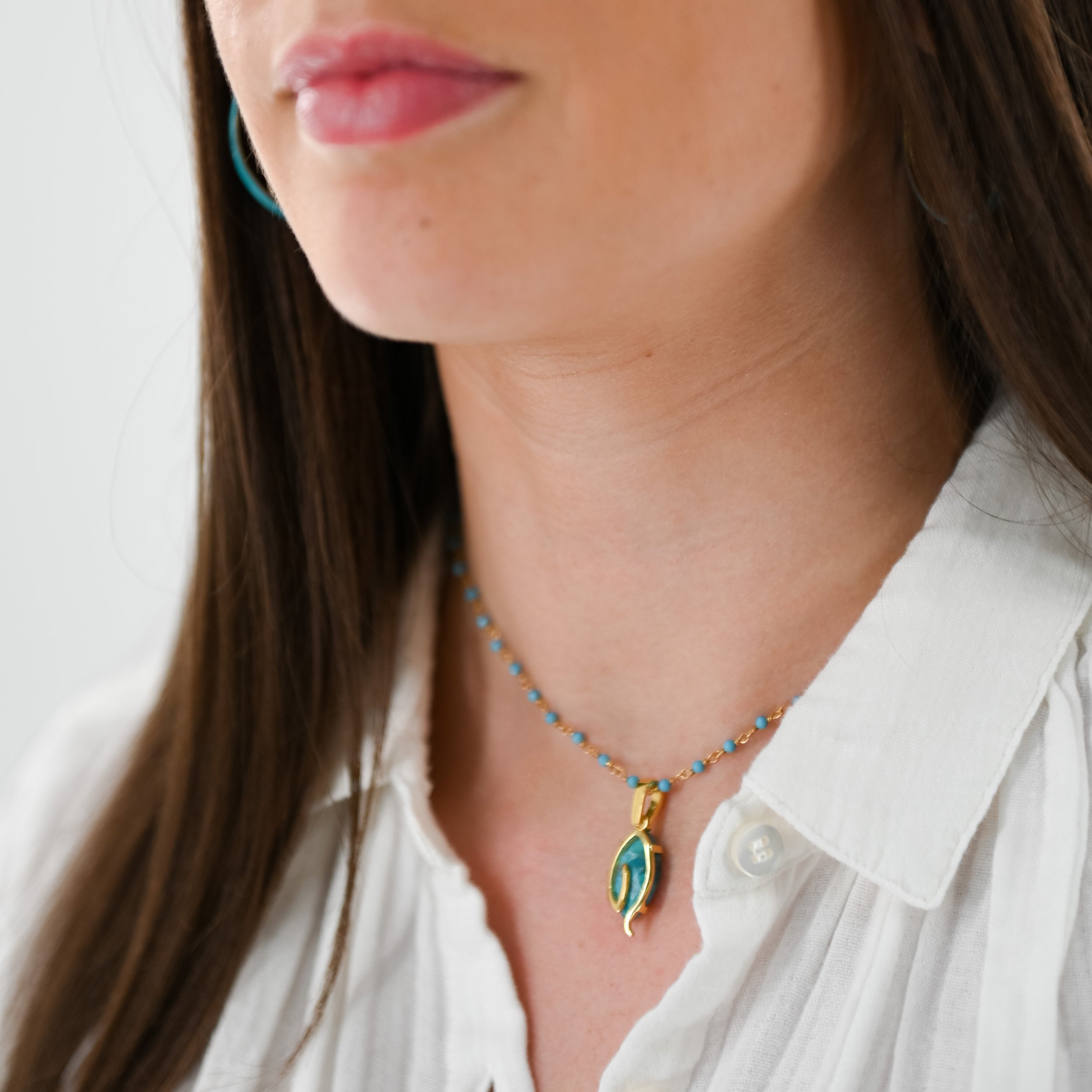 Kimberly James Turquoise layer Change the chain LS-5094.jpg