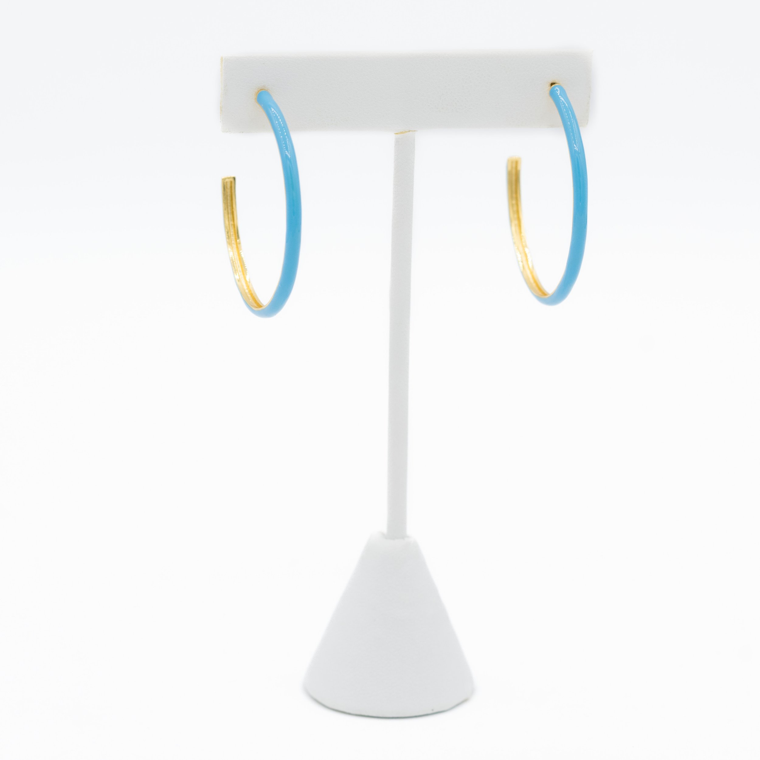 Kimberly James Full Circle Turquoise Enamel Hoop-0065.jpg