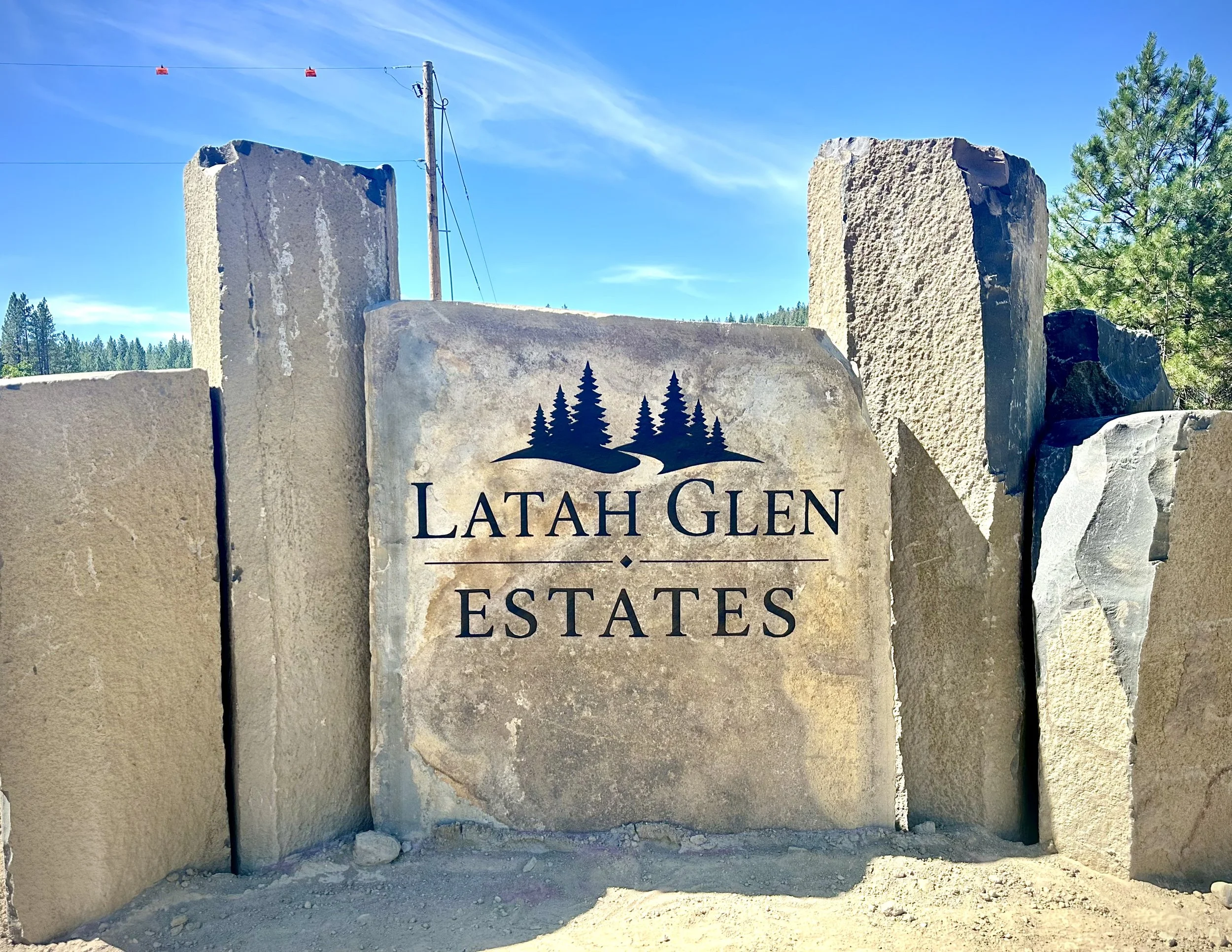 Sign rock
