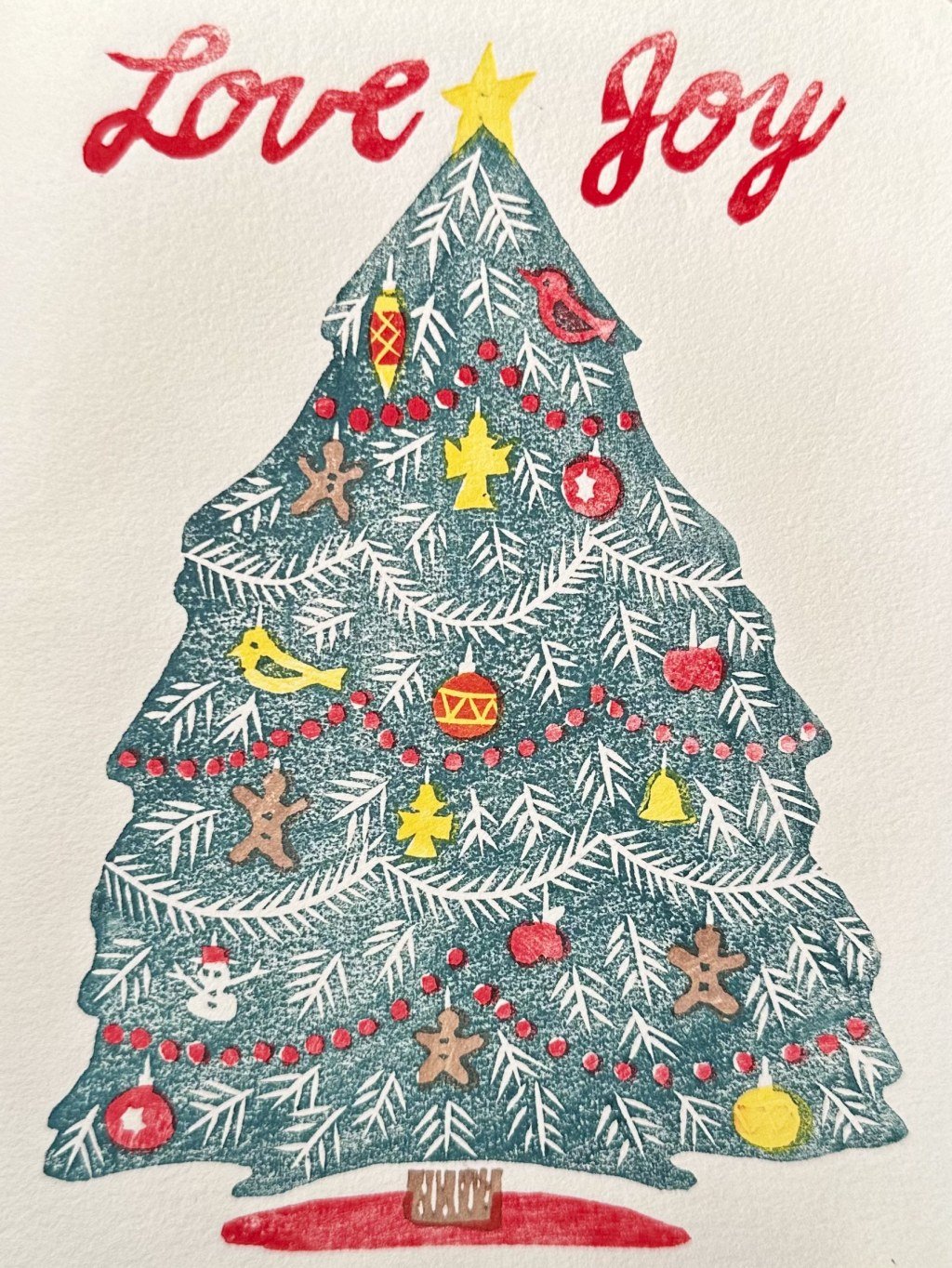 Christmas Card Workshop: Japanese Woodblock Printing with Nobuko Yamasaki