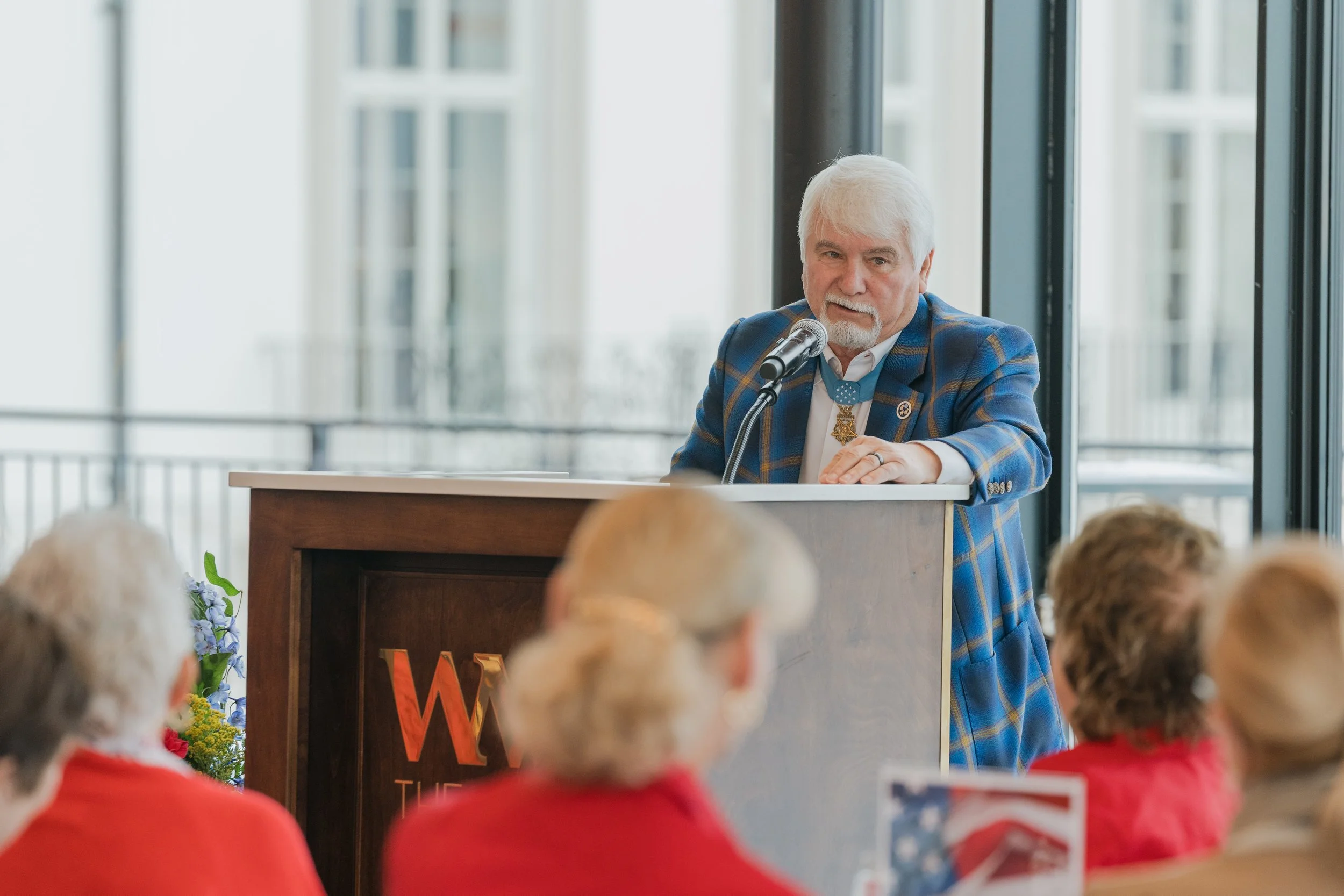 Over 300 attend Veterans Day Breakfast, hear from Medal of Honor recipient 