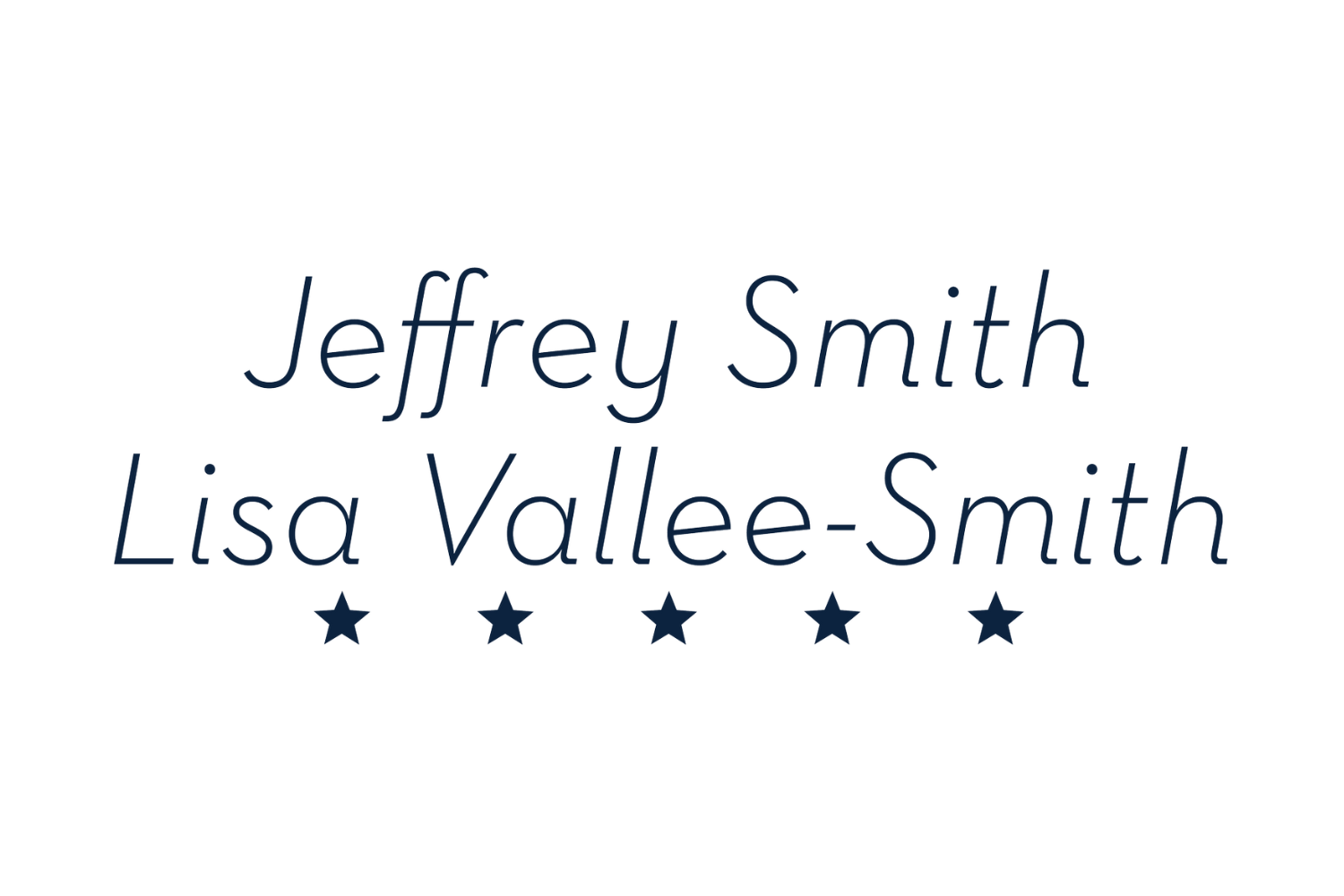 Jeffrey Smith & Lisa Vallee-Smith
Patriotic Partner Sponsor
