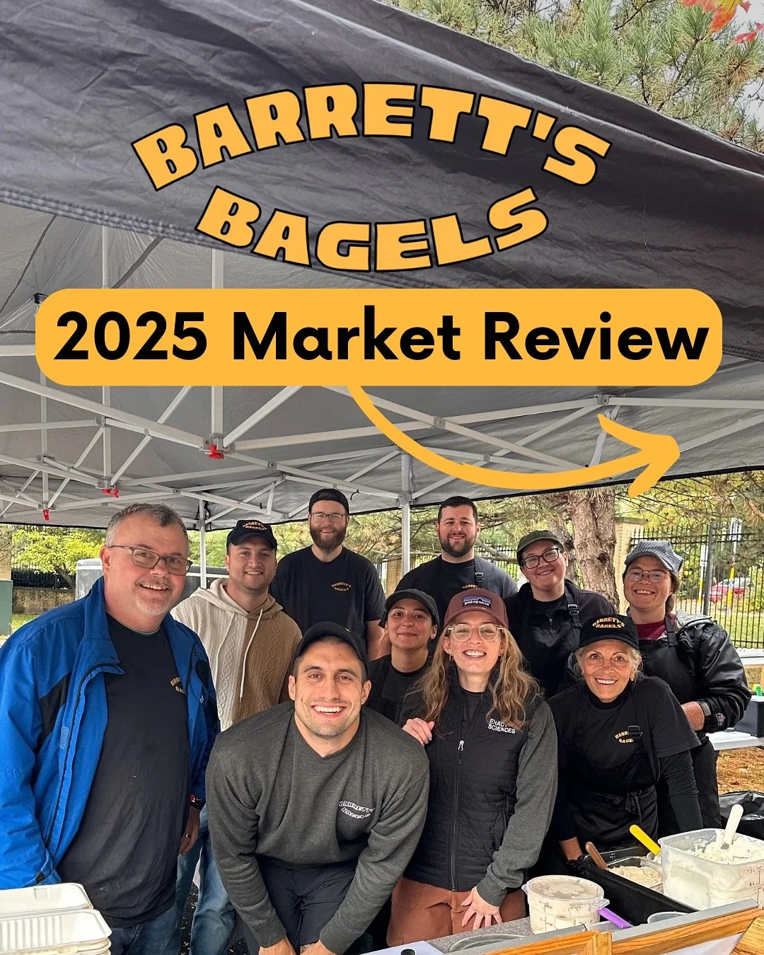 Here it is, the end of season market stats are in. We sold a lot of food. So many bagels. Our market season runs from May-October, we did as many as we could with our small but mighty team. I&rsquo;m very proud of all that we have done, and with this