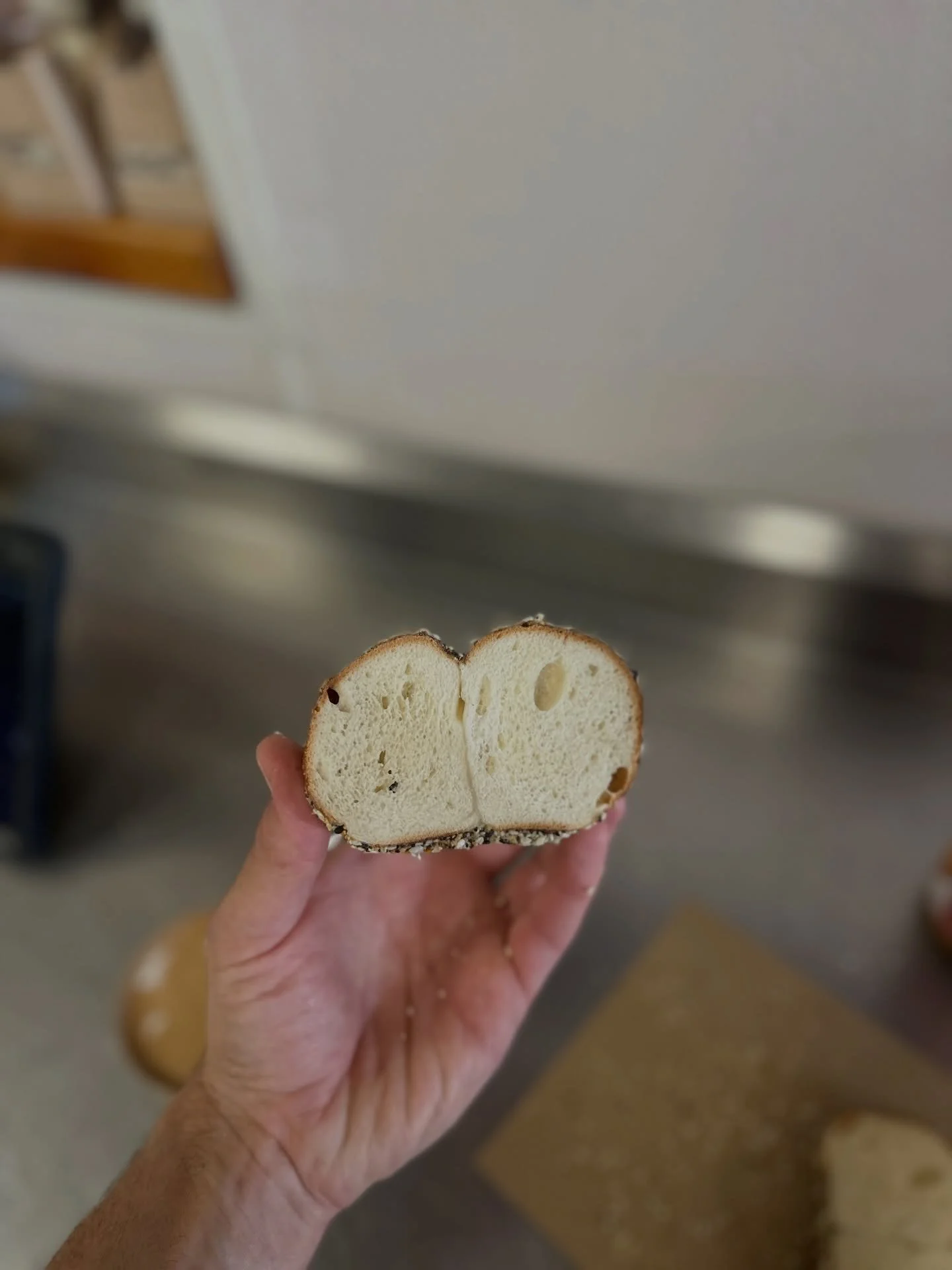 Maybe my best overall bake. A great turnout. The hardest working team. Event season is back. Thanks for the warm welcome. Bagels!