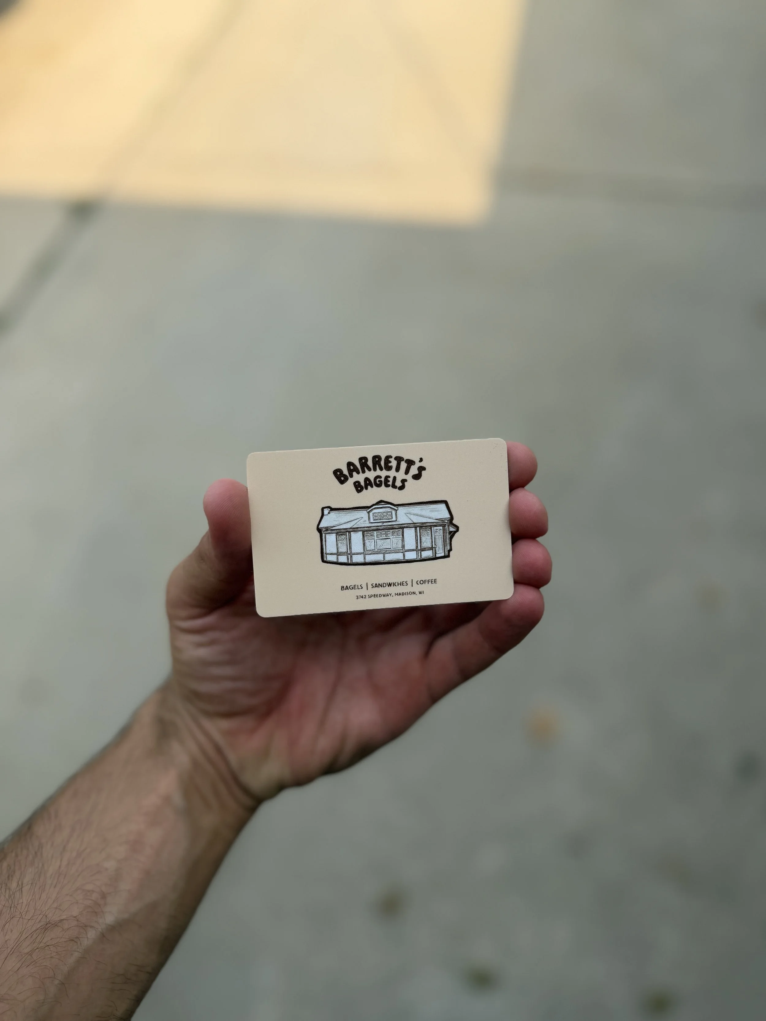 Barrett's Bagels Physical Gift Card