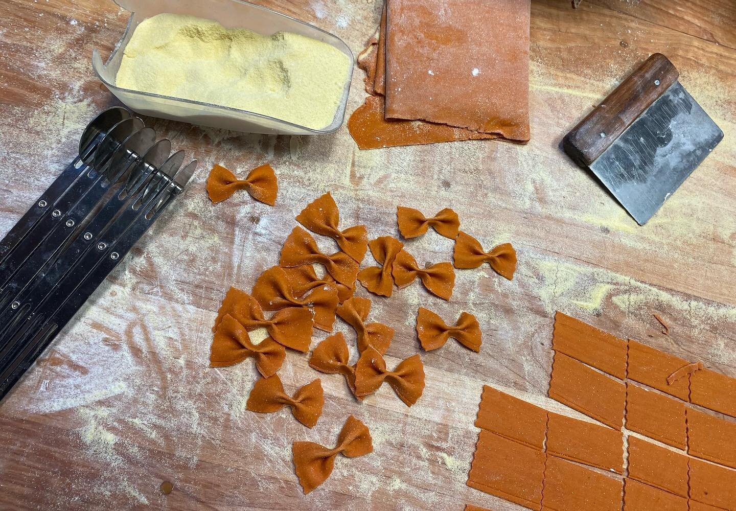 Friday&rsquo;s are for farfalle.

#roc #pasta #homemade