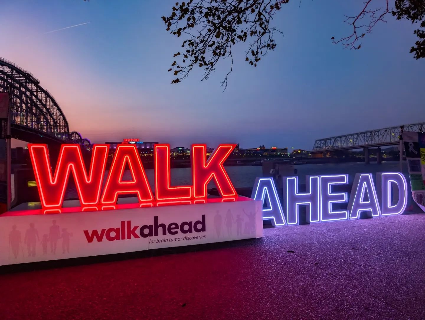 Happy to be a part of this event to support brain tumor research! 

#cincy #walkahead