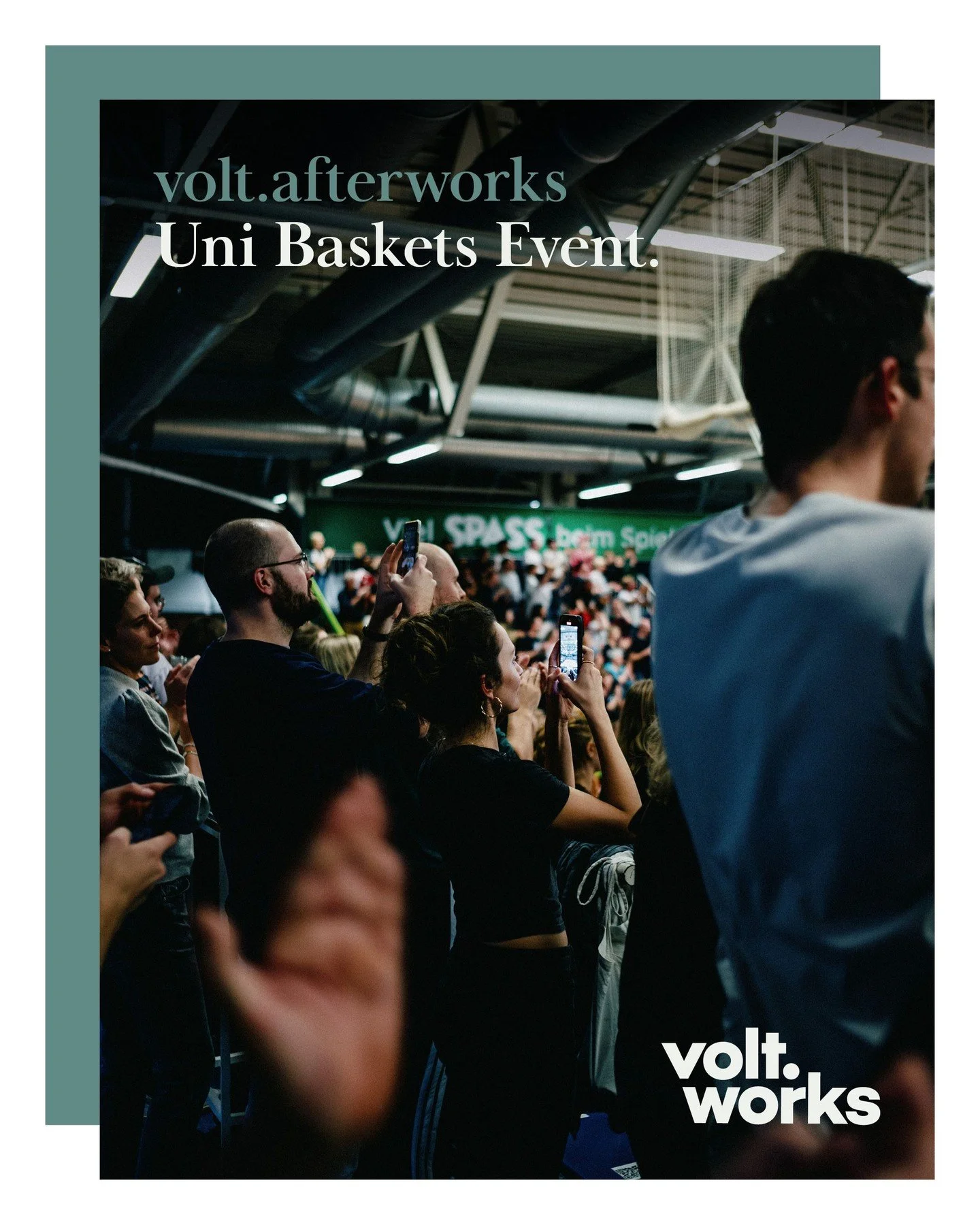 Last week, we traded desks for the bleachers and cheered on @unibaskets M&uuml;nster at Halle Berg Fidel, together with our coworking community from volt.works.

They fought hard against RheinStars K&ouml;ln and kept it close until the very end. A na