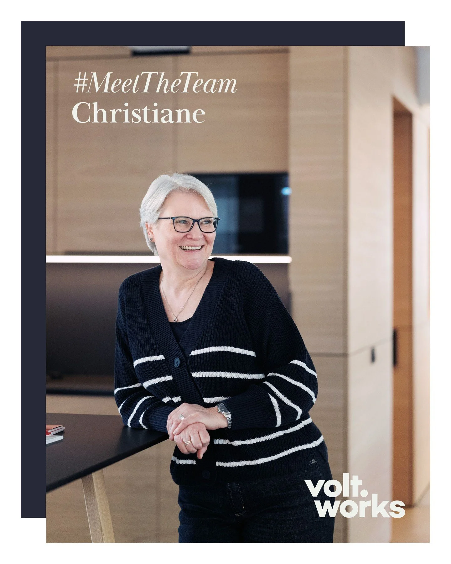 Meet Christiane &ndash; The voice, heart, and engine of volt.works

From welcoming guests and managing bookings to handling invoices and making sure everything runs smoothly behind the scenes, Christiane is the one who makes the everyday work.

Quest