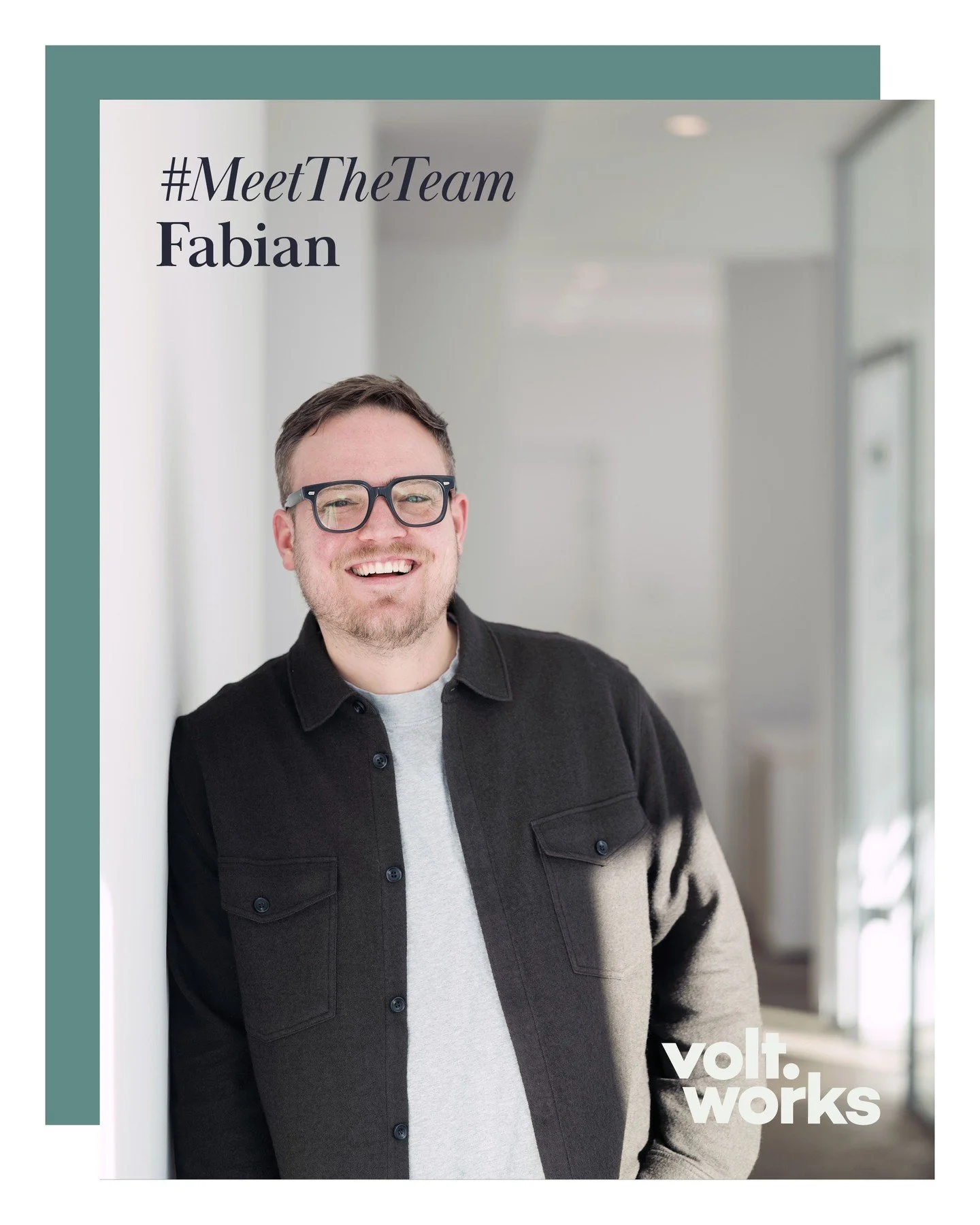 Meet Fabian &ndash; Our resident tech brain

Whether he&rsquo;s solving Wi-Fi mysteries or setting up our screens for the hundredth time, Fabian keeps the tech side of volt.works running smoothly. Is he a tech wizard or just really good at Googling t