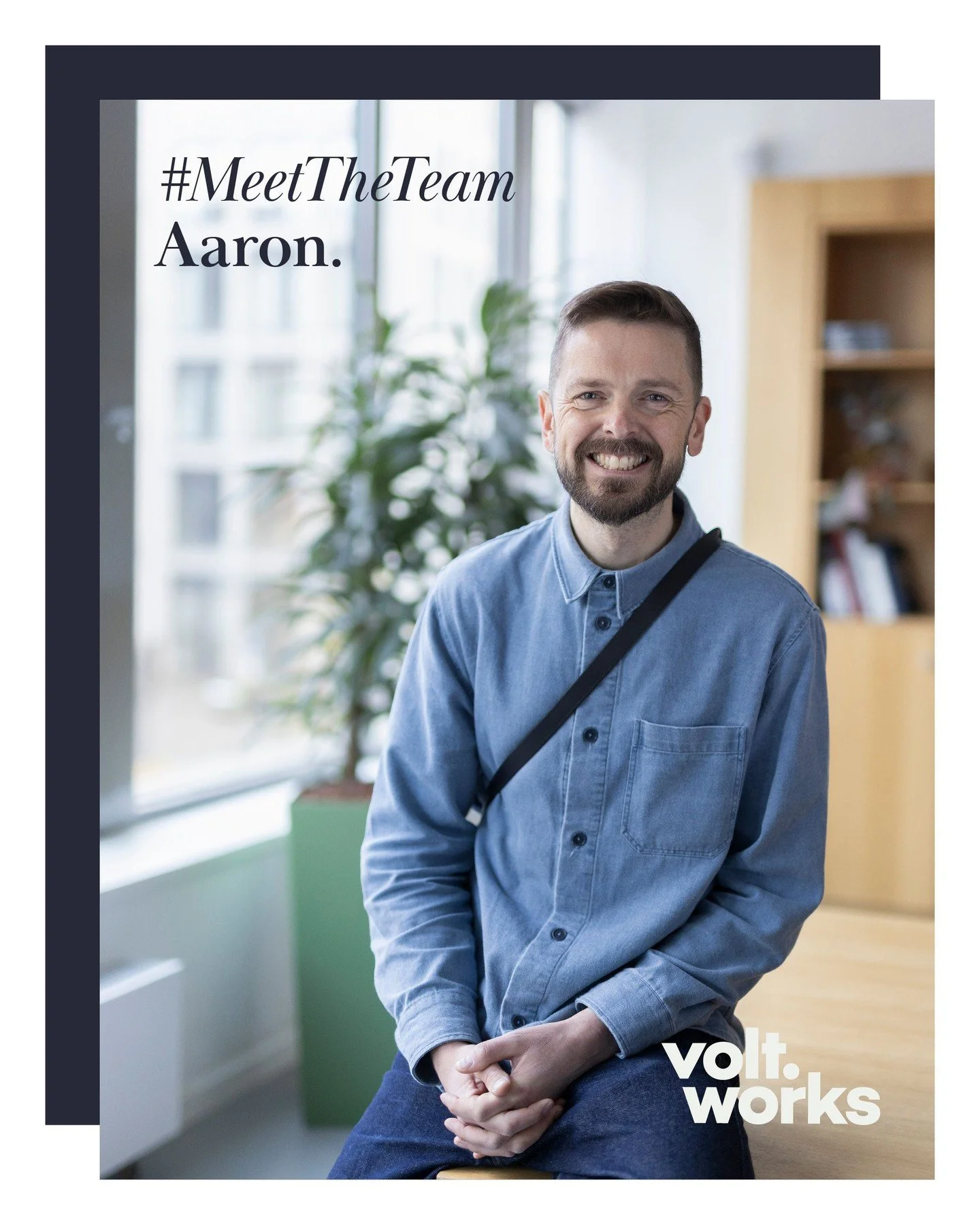 Meet Aaron &ndash; Managing Director at volt.works

The driving force behind our coworking space and one-third of the team behind volt.agency, Aaron brings 25 years of German precision and British charm to the table.

When he&rsquo;s not deep in stra