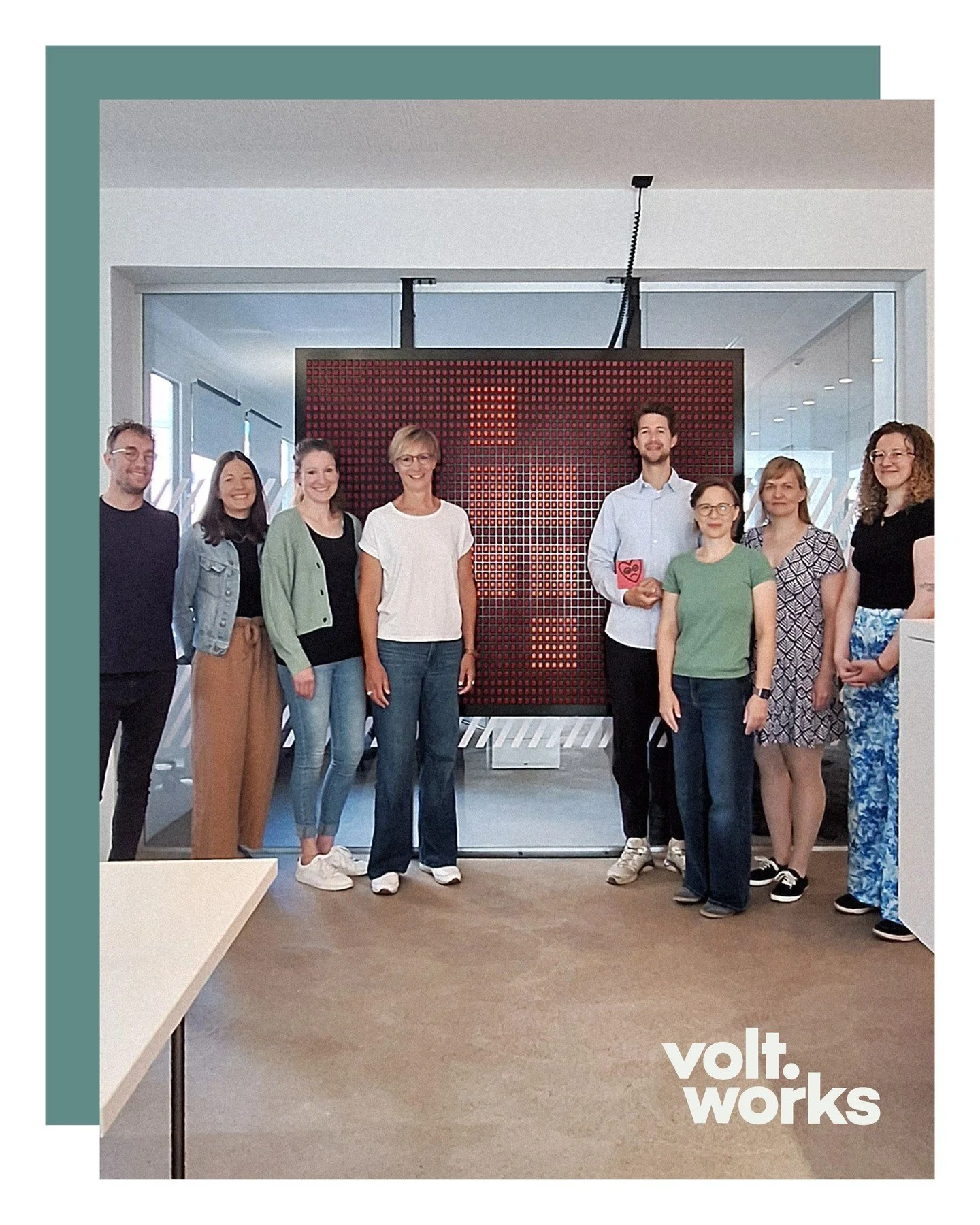 A warm welcome to the IVD-Team from the Johner Institut!

It was a pleasure hosting you at volt.works for the first time. We hope our meeting space provided the right environment for productive discussions, fresh perspectives, and meaningful progress