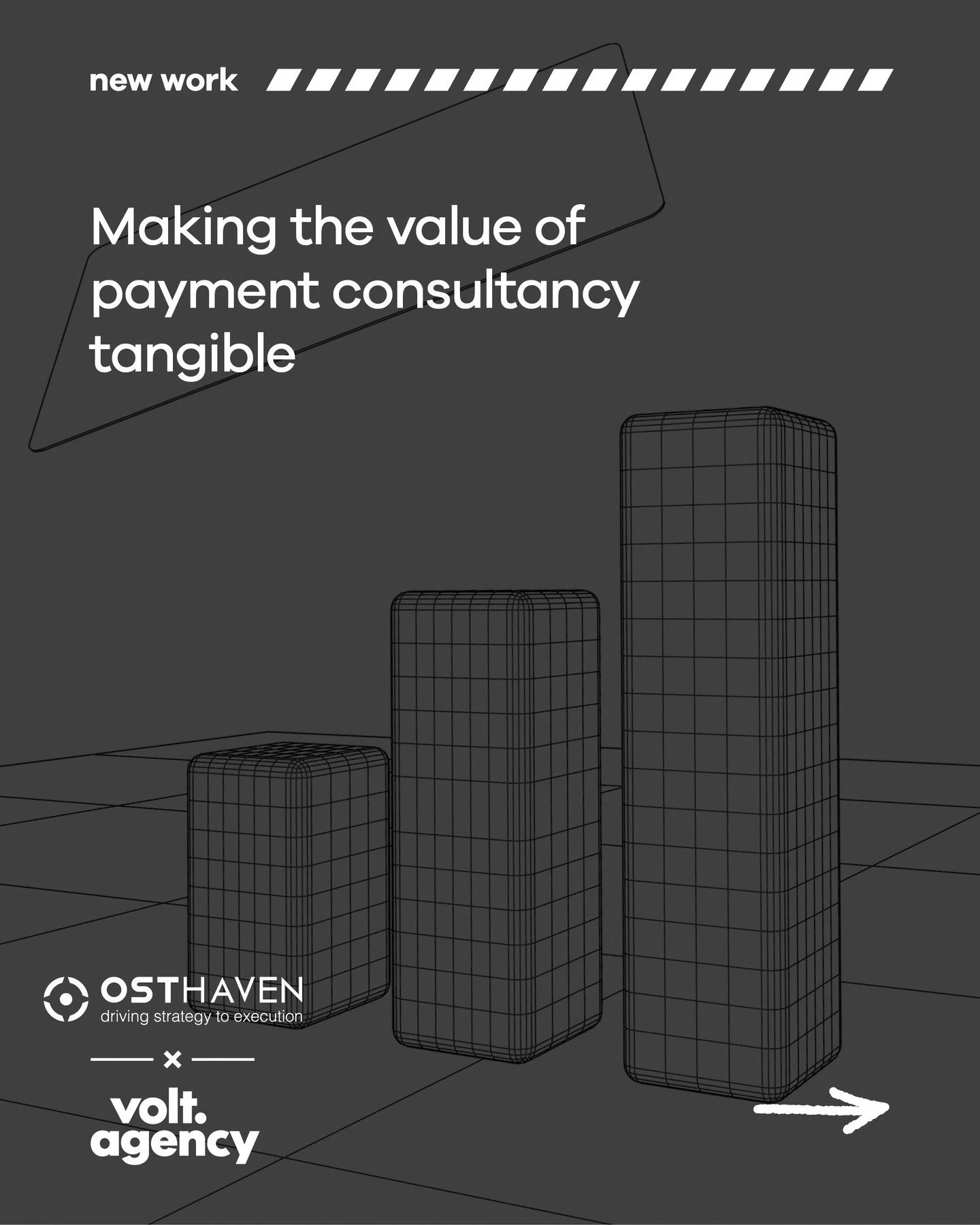 OSTHAVEN came to us with a clear goal: bring clarity to their communication. 

As a specialist in payment consultancy, they needed to better communicate their value to clients and attract the right talent.

We sharpened their benefit messaging, refin