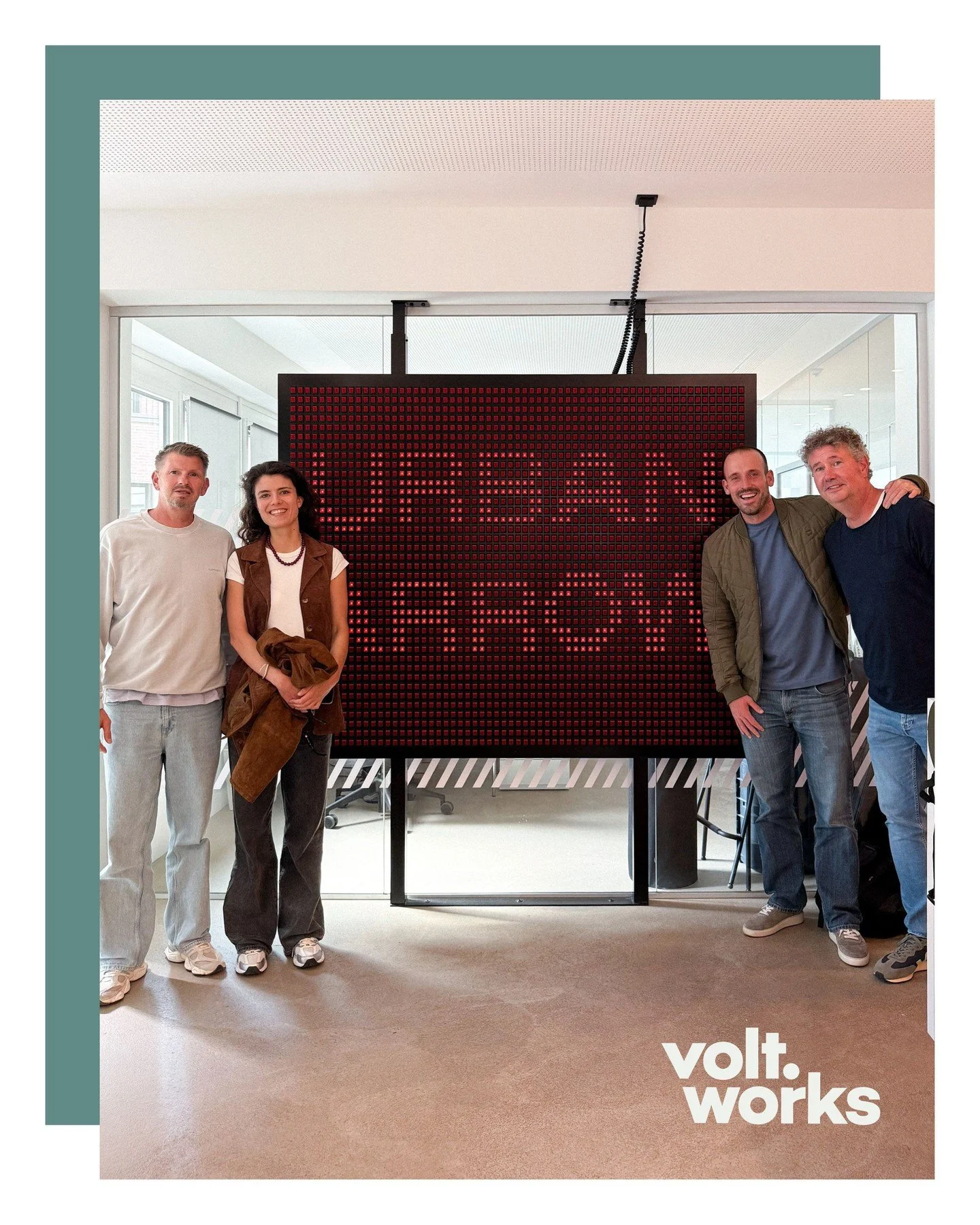 A warm welcome to @urbanarrow ! 

It was a pleasure hosting your team at volt.works for your meeting in M&uuml;nster. Whether it's planning, collaborating, or sharing new ideas, we're glad our space could provide the right setting for a productive da