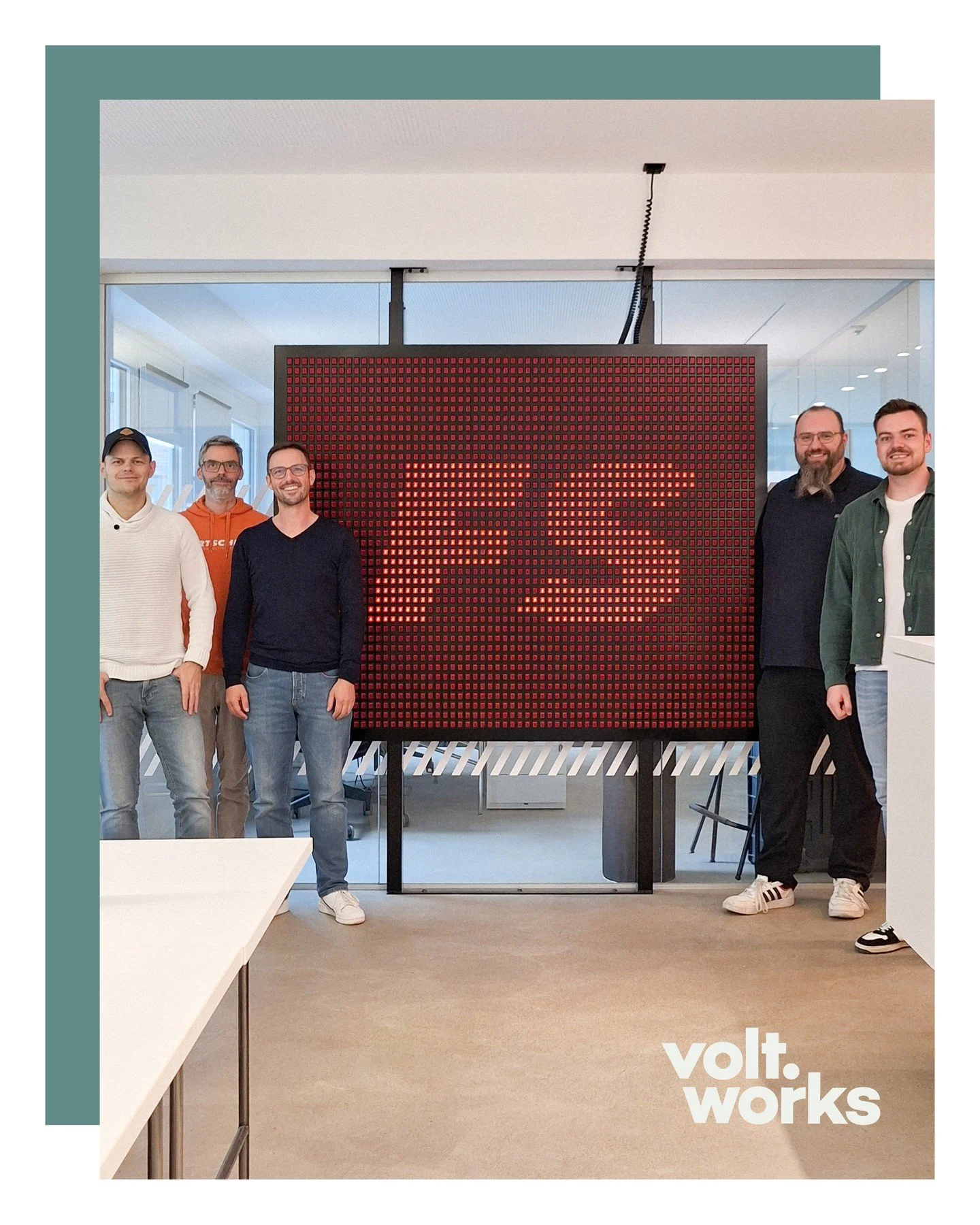 We were happy to welcome @fortschritt_gmbh back for another meeting in our space. Always nice to see familiar faces back at volt.works!

Thanks for choosing us again! We really appreciate the continued trust and hope to see you back soon.

#voltworks