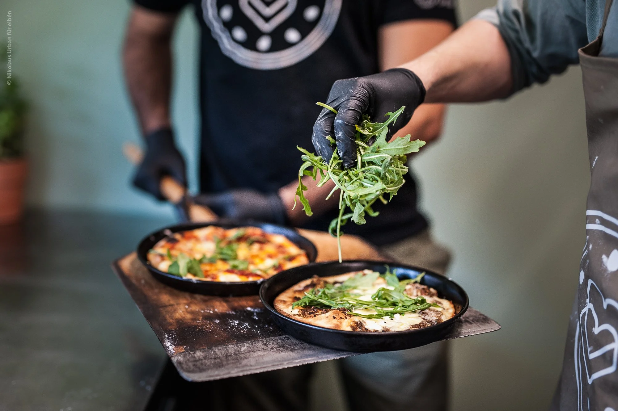 Ein Bild mit einigen Gerichten aus dem Elben in Münster, Deutschland.