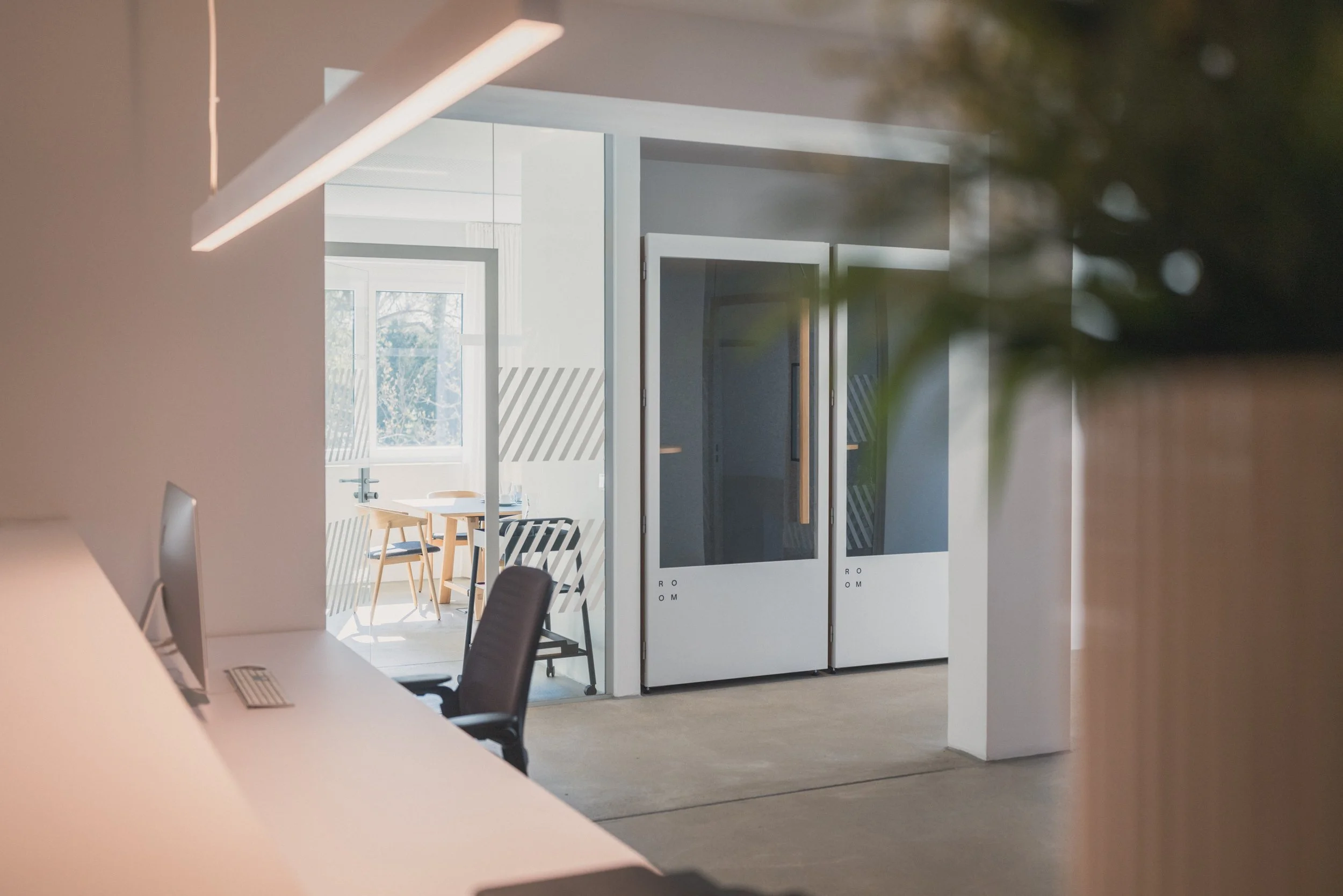 Die volt.works Meetingboxen – für ruhige Momente, private Video-Calls oder ungestörte Telefonate. Zugänglich für alle Tagesticket-Gäste.