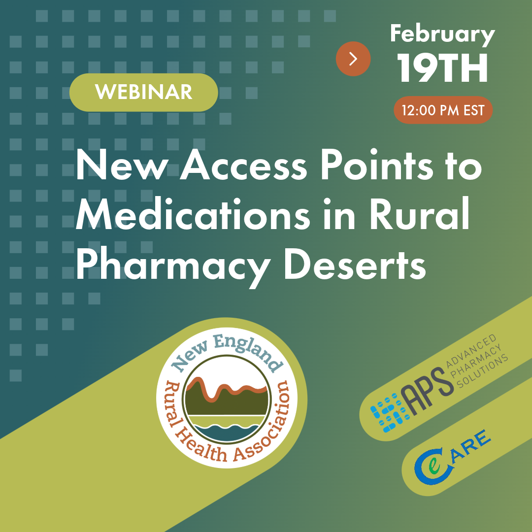 Webinar: New Access Points to Medications in Rural Pharmacy Deserts