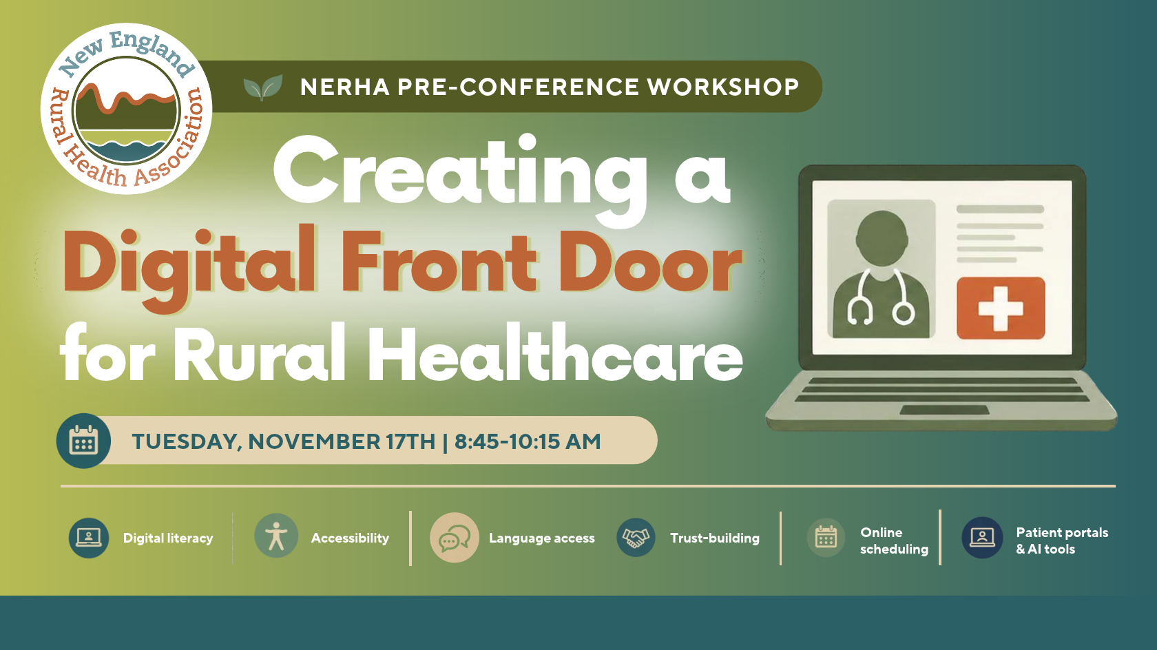 Pre-Conference Workshop: Creating a Digital Front Door for Rural Healthcare