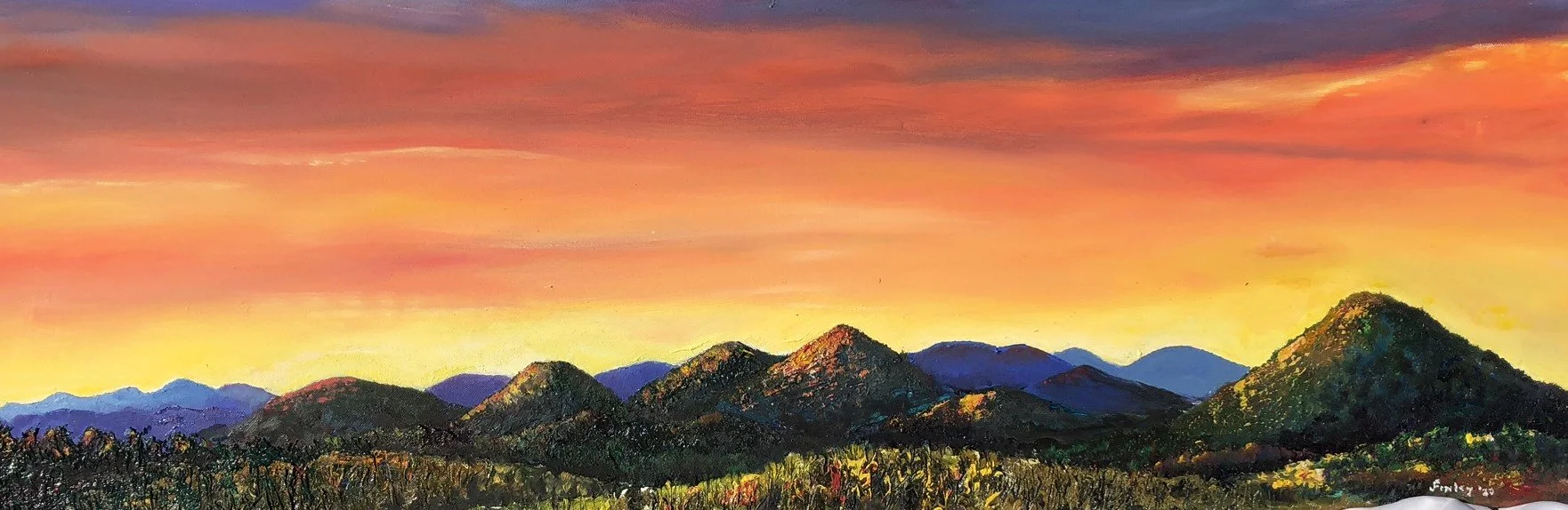 Shenandoah Sunset from My Home in Virginia.JPEG