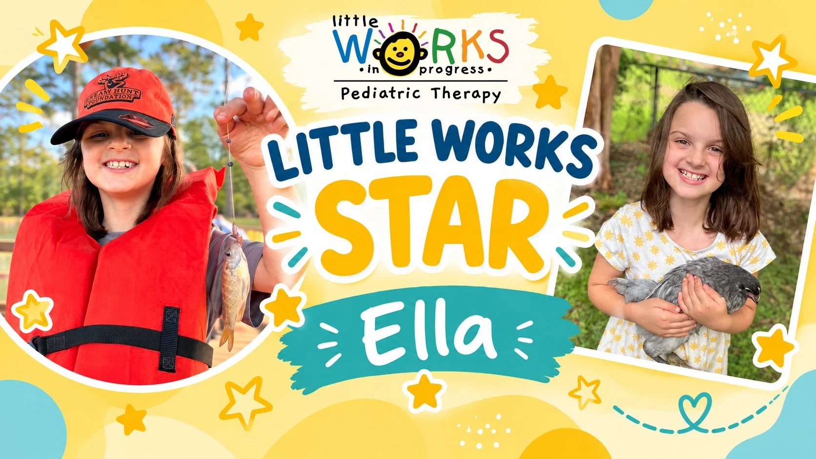 Say hello to Ella, our Little Works In Progress STAR of the week! 🤩