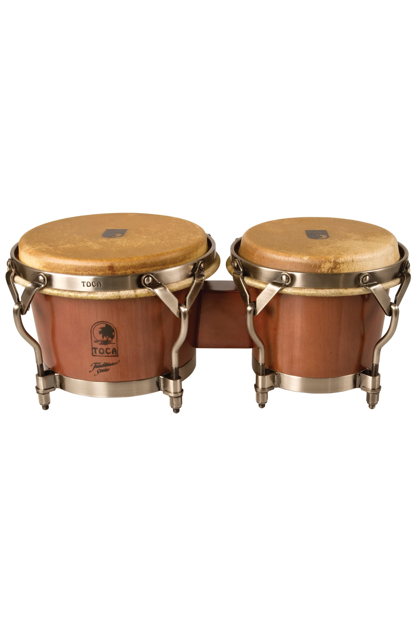 Toca 3900D Traditional Series Bongos - Dark Walnut **DROPSHIP**