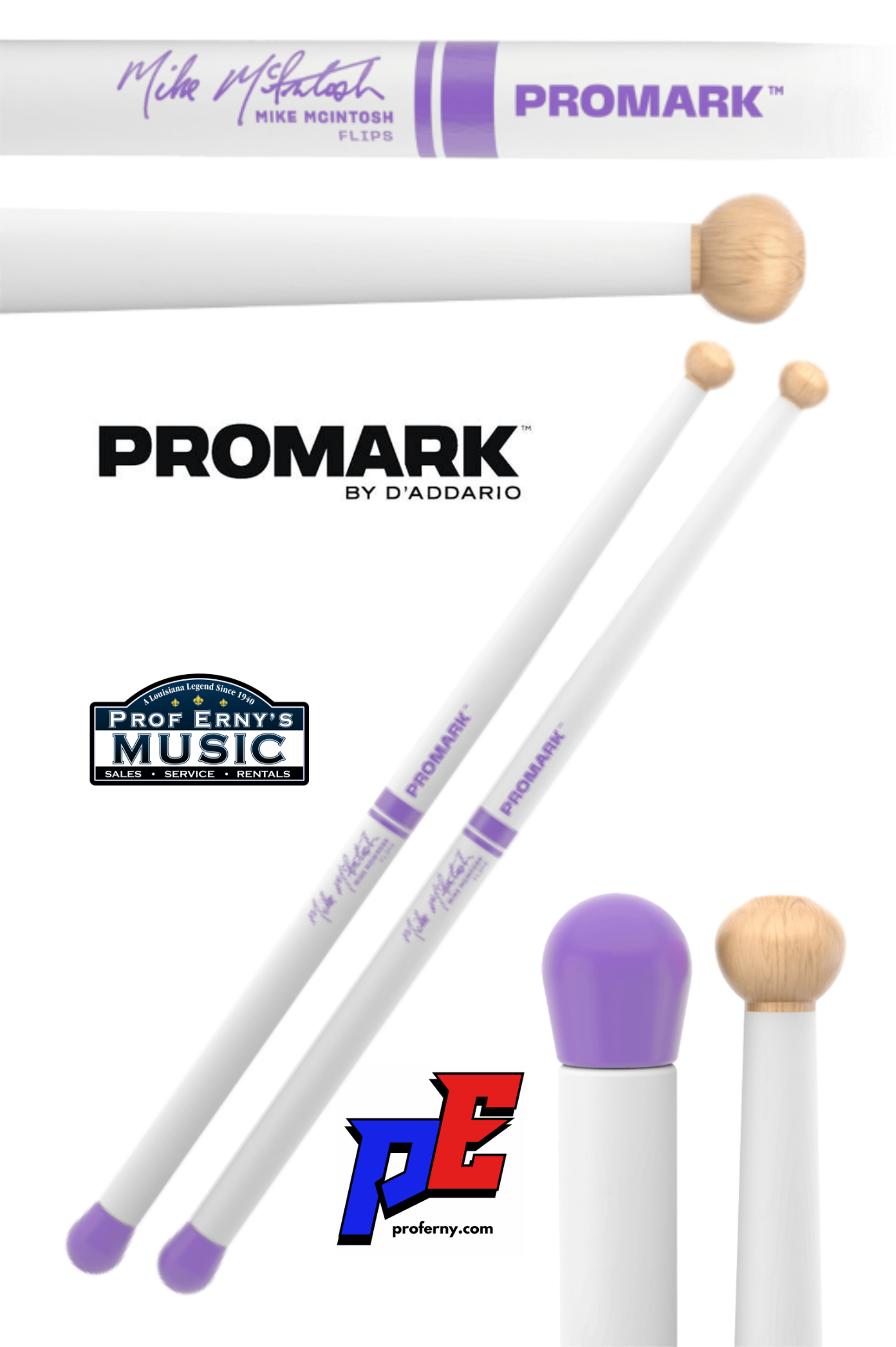 ProMark Mike McIntosh Signature Flips