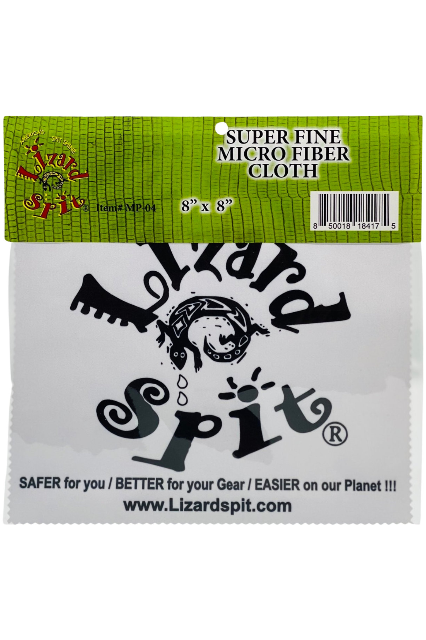 Lizard Spit MP04 Micro Fiber Polish Cloth - 8x8 - Super Fine