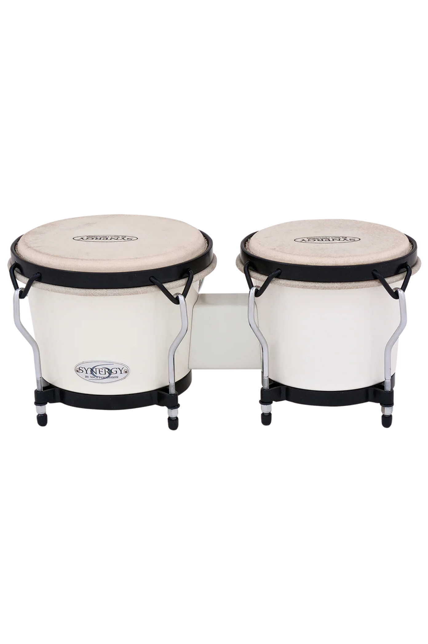 Toca 2100SW Synergy Synthetic Bongos - White **DROPSHIP**