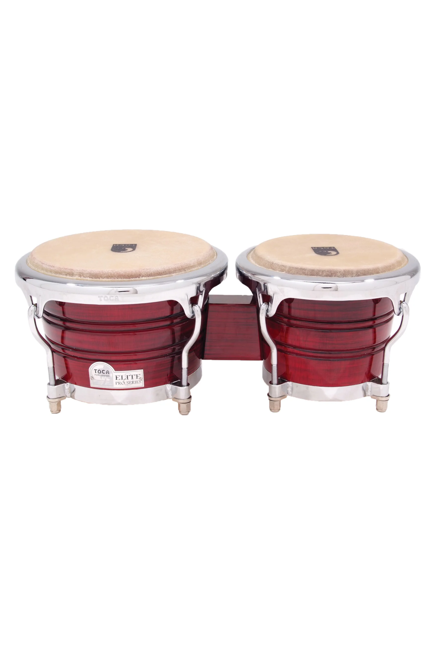 Toca 3170CF Elite Pro Wood Bongos - Crimson Fade **DROPSHIP**
