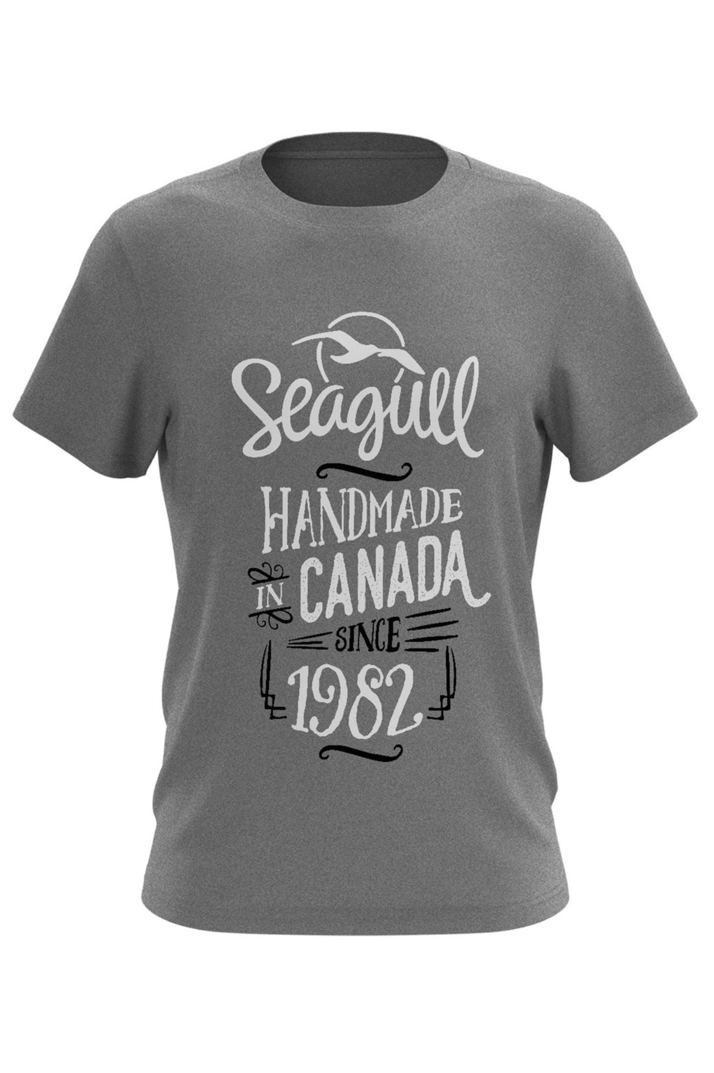 Seagull 1982 T-Shirt Charcoal Gray - Extra-Large
