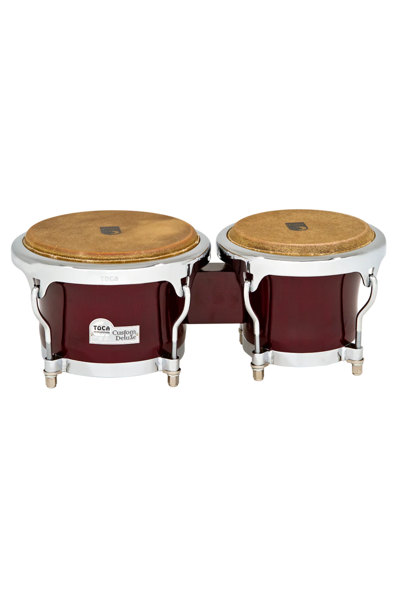 Toca 4600DW Custom Deluxe Wood Bongos - Dark Wood **DROPSHIP**