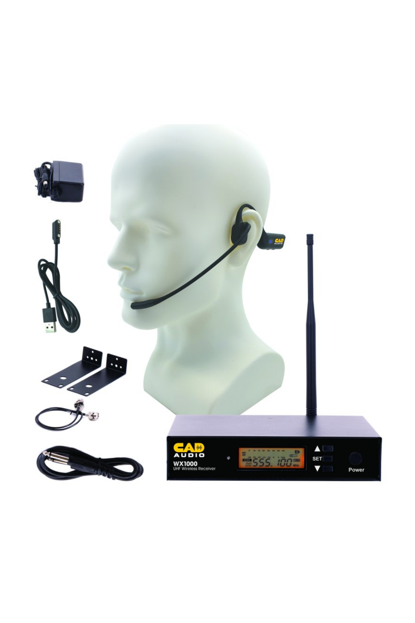 CAD WX1000HW Wireless Headworn Microphone System - 550 to 590 MHz **DROPSHIP**