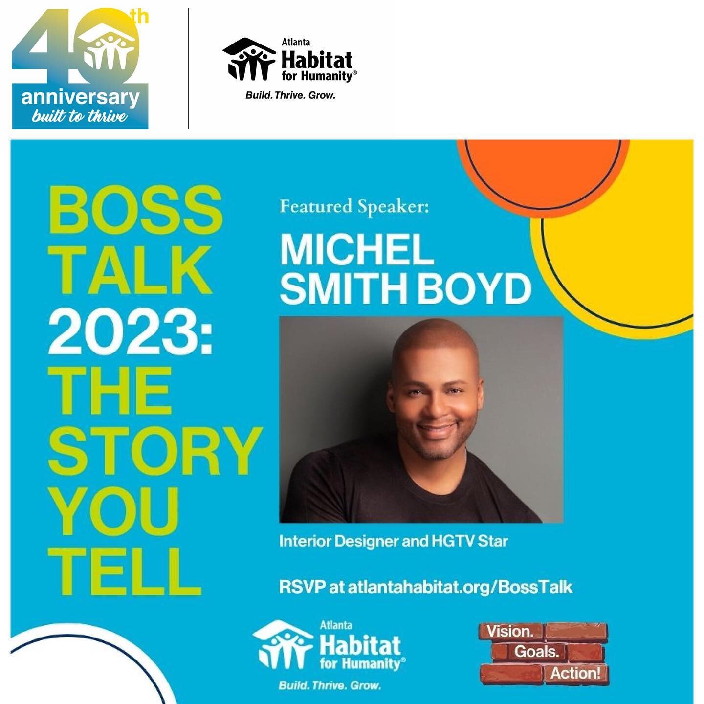 Storytelling is an important element of entrepreneurship and @atlantahabitat is giving me an opportunity to continue my efforts to make luxury more inclusive. Tonight we&rsquo;ll share our pov/experiences with new homeowners &amp; business owners ali