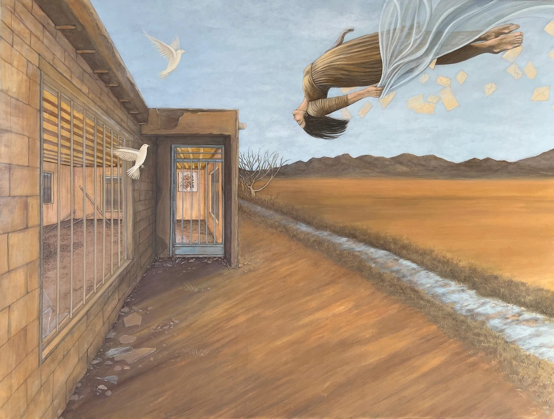 
- When I was fifteen I gifted my parents a painting depicting a vase of flower, which they proudly hung on their Livingroom wall. I left my homeland of Iran in 1979 and soon after my parents moved to a farmhouse and hung my art on the walls of that 