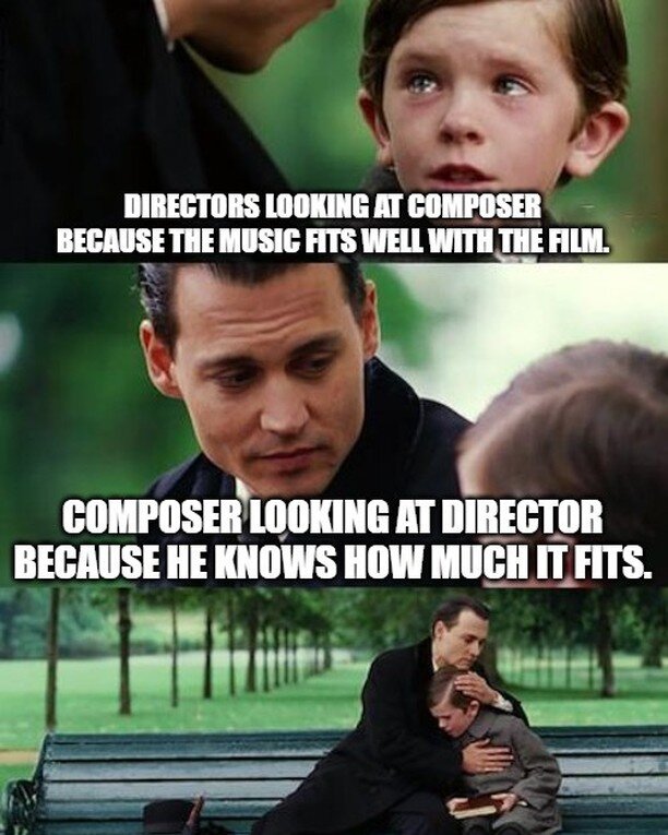 With the week coming to a close, we want to celebrate the composers out there that have given us some amazing soundtracks. 🎼 Stay tuned for more right here on dvfilmprod. #memefriday #filmmaking #memes