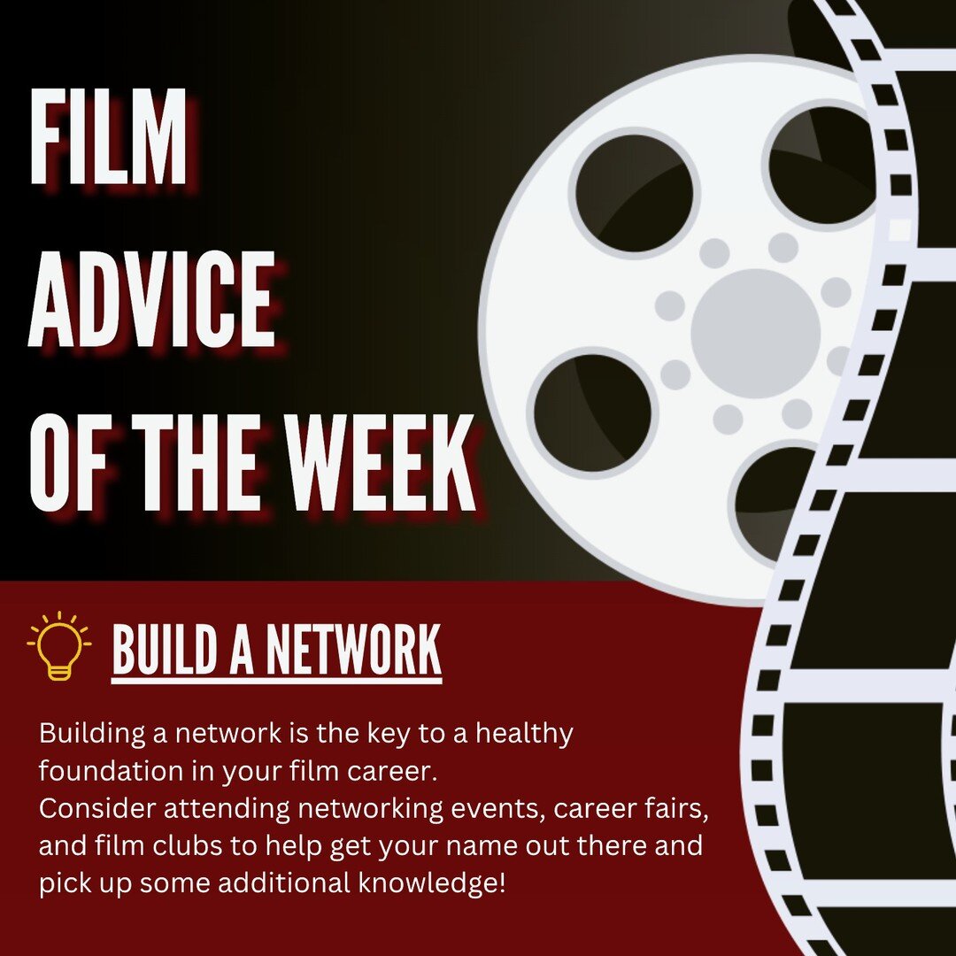 Networking is a great way to build your foundation within the film industry! #film #networking #entertainment