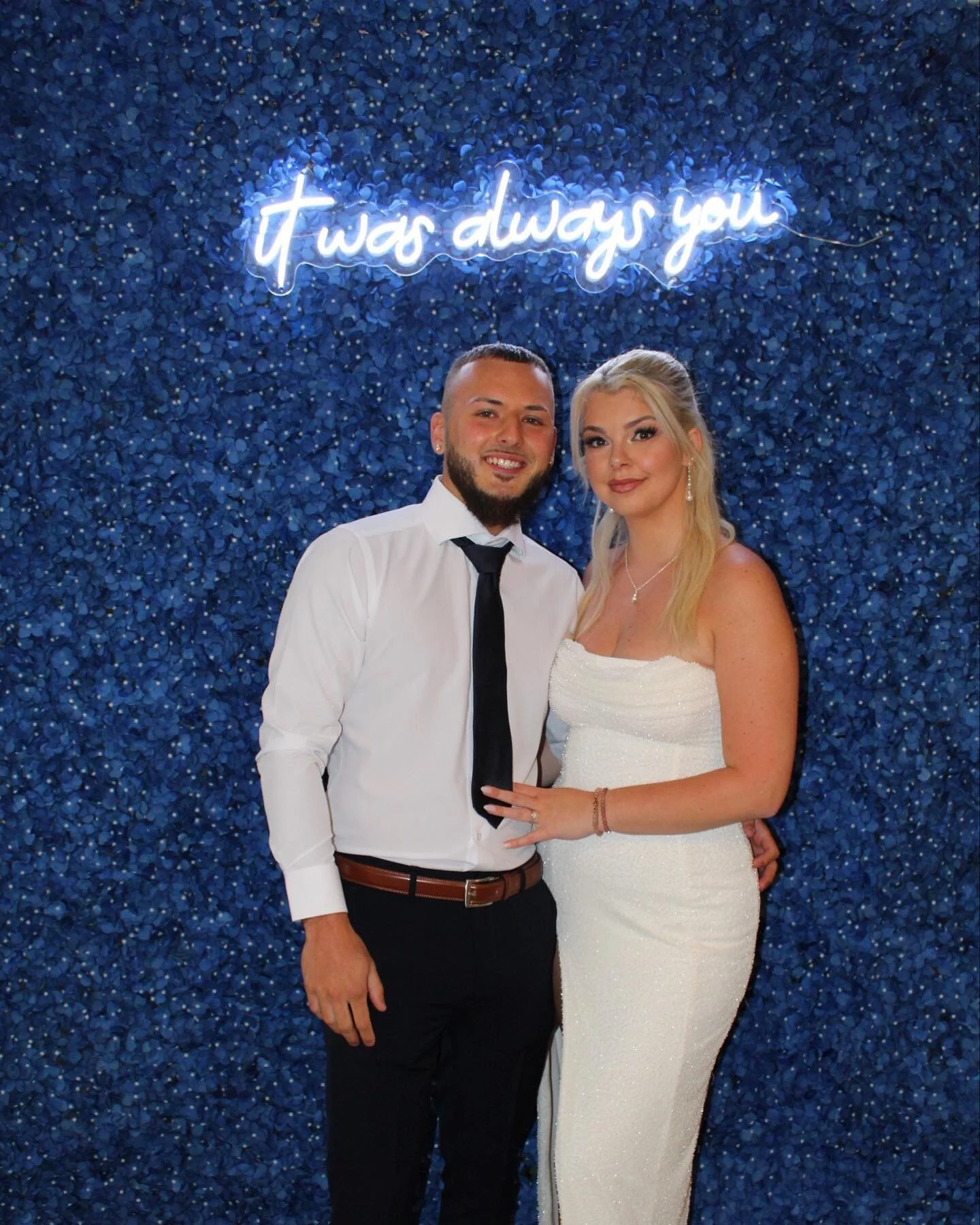 It was always you! ✨
.
.
.
Message us for more information on our flower wall rentals!