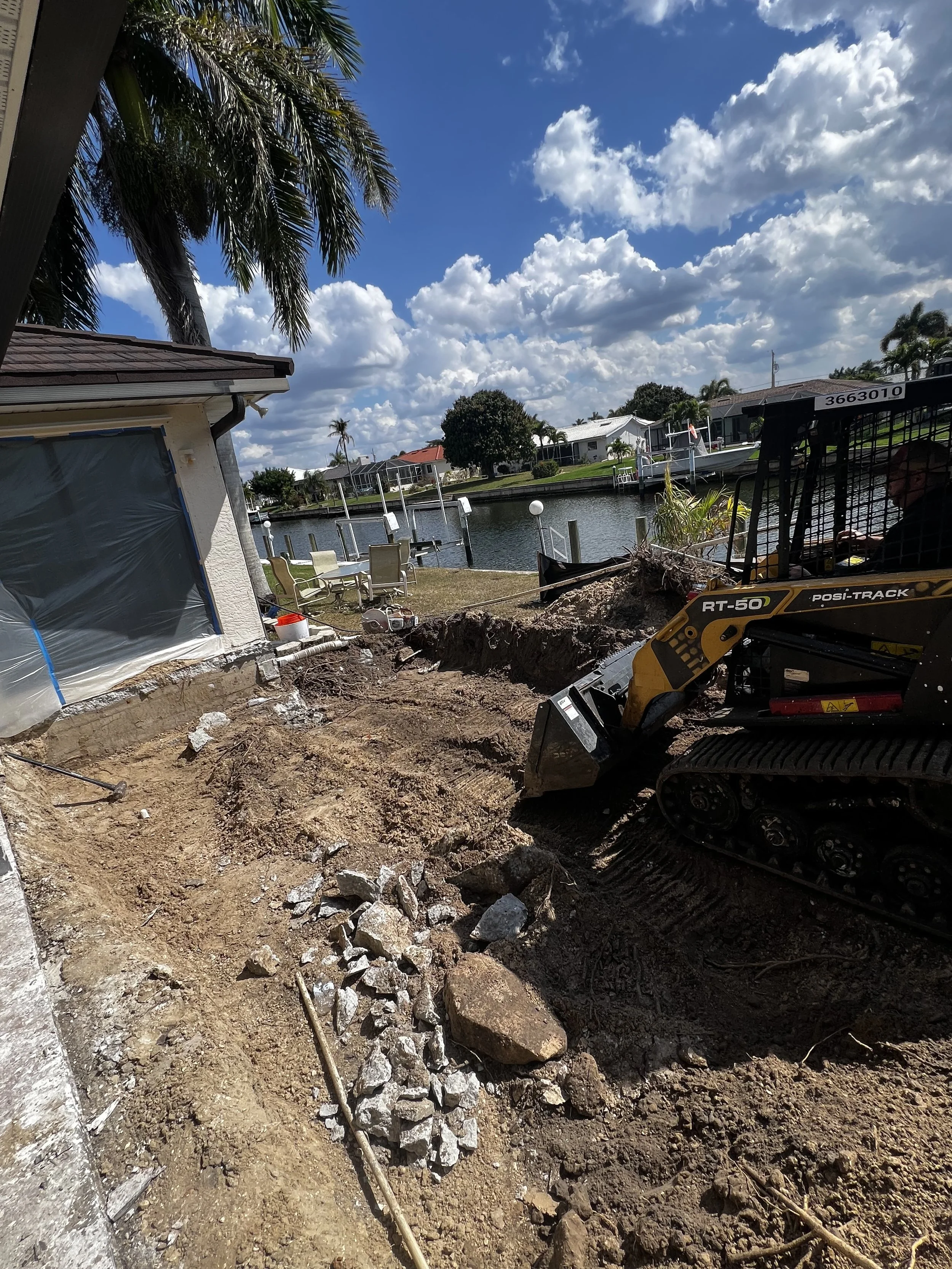 After Concrete Removed