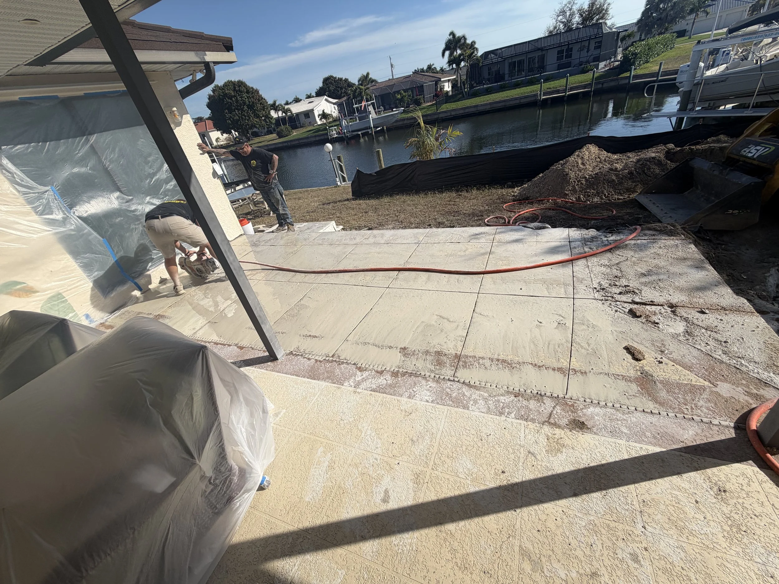 Before Concrete Removal 