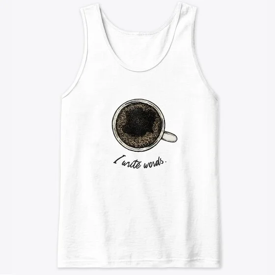 "I Write Words" Classic Tank Top