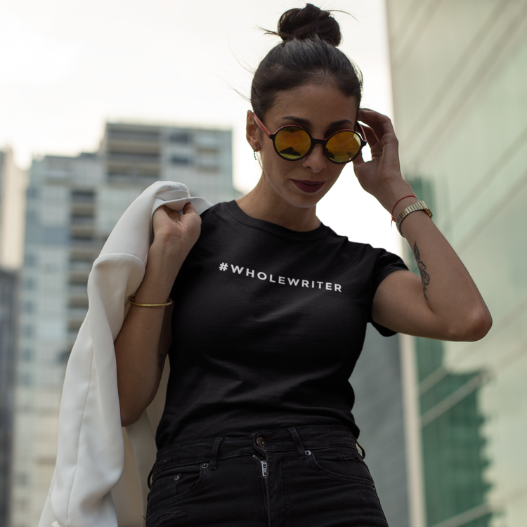 #Wholewriter Shirt (Black)