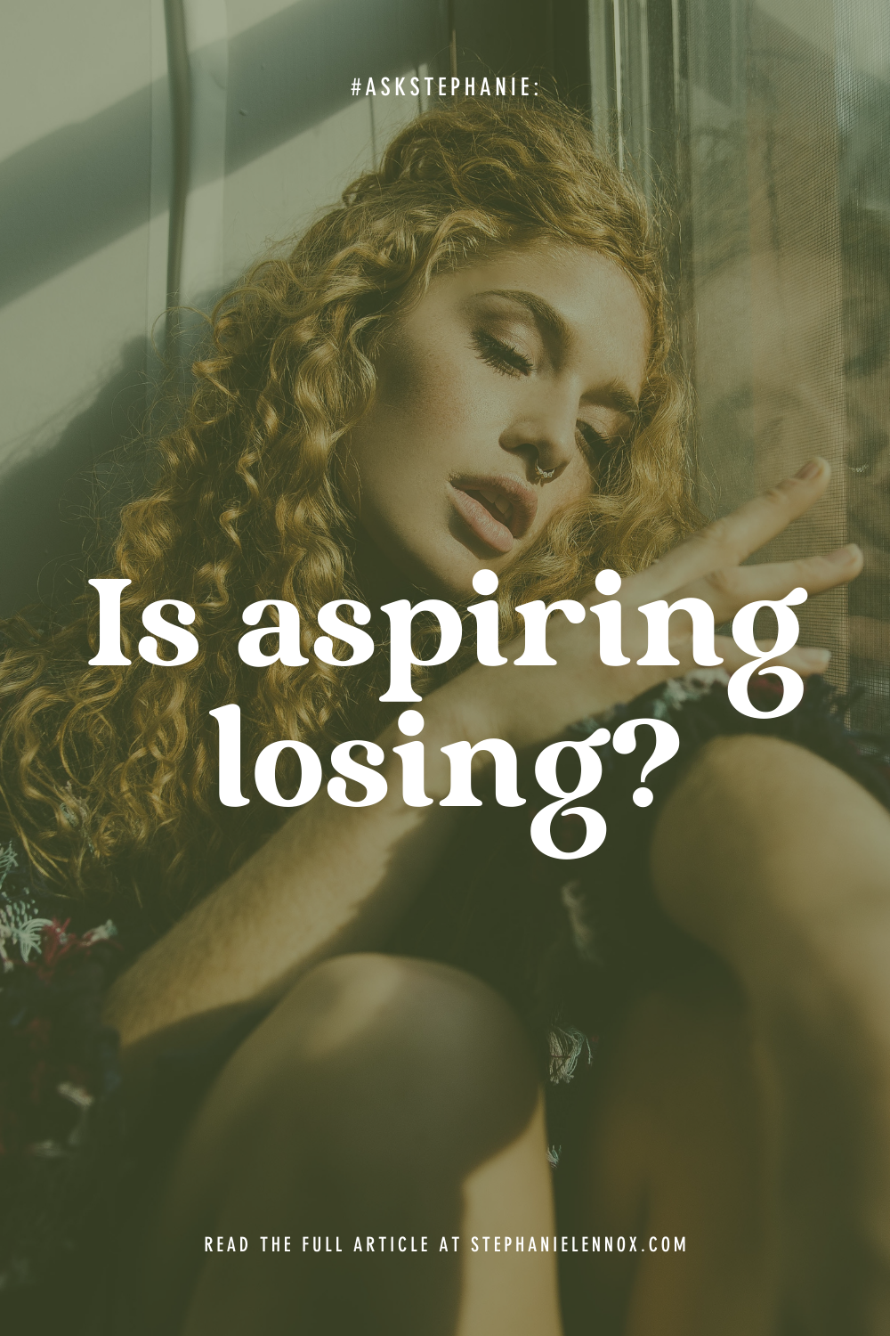 Aspiring is losing.