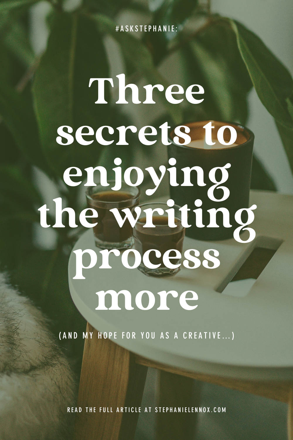 #AskStephanie: how can I get through my half finished writing project?