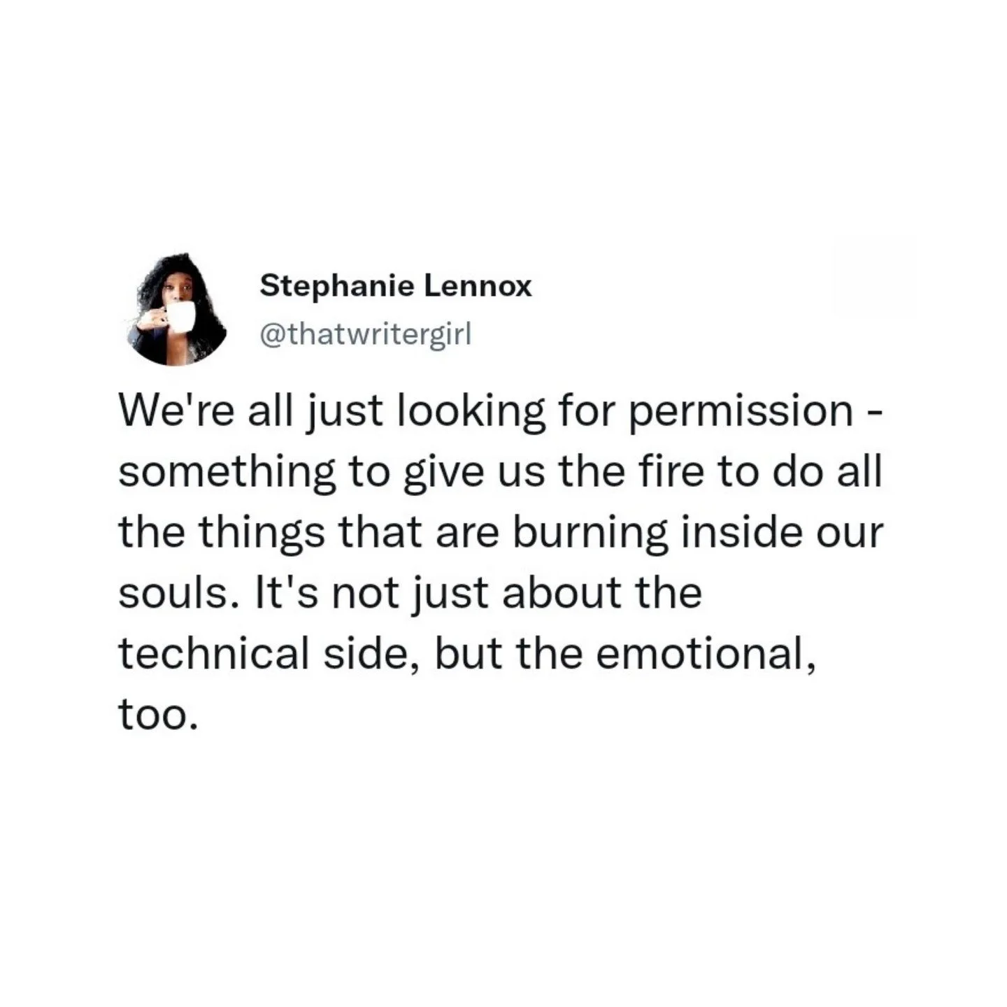 GIVE YOURSELF PERMISSION ✨⁠
⁠
#feelwell #writewell #writersofinstagram #writersofig #writerscommunity #writingcommunity #aspiringwriter #holistichealth #holisticwritingadvice #writinglife #writersofinsta #writersoninstagram #bestseller #holisticwriti