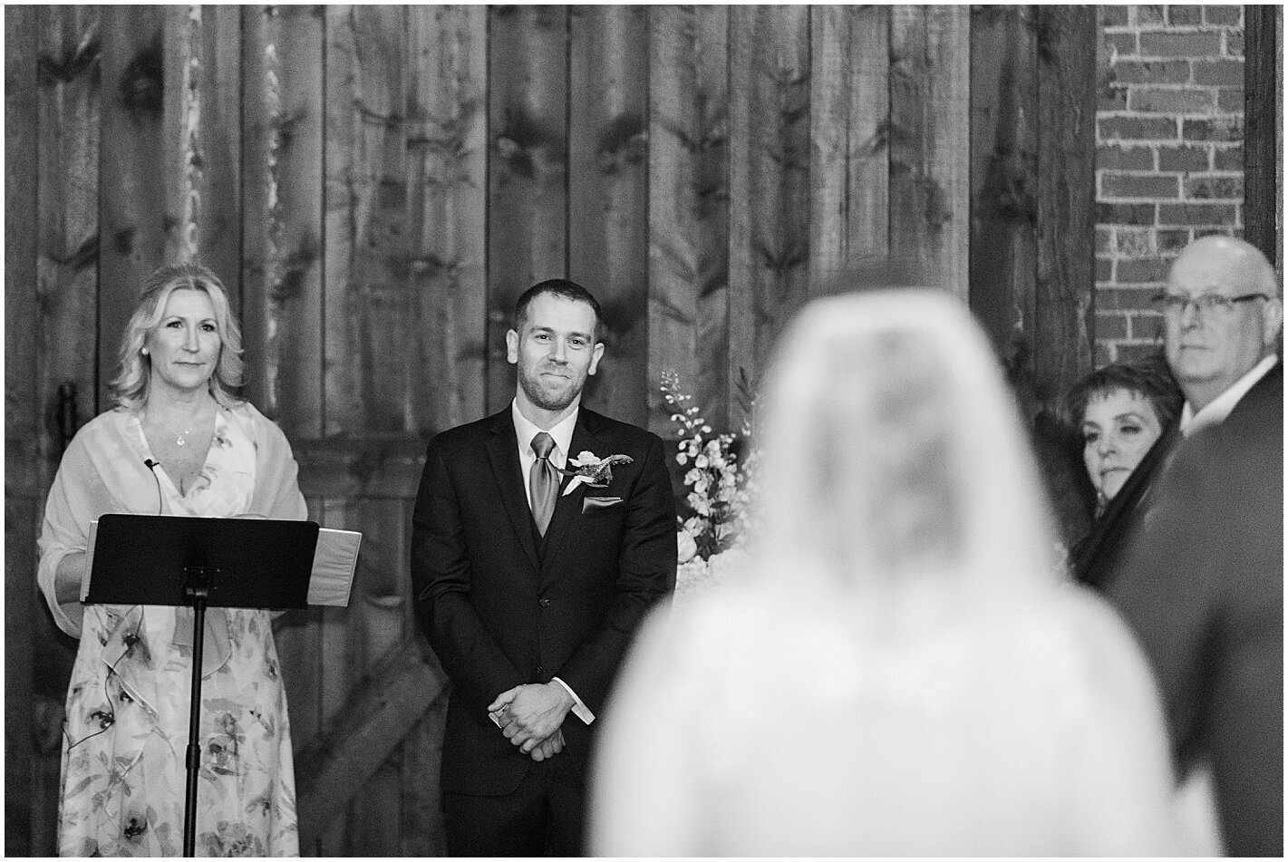 Ceremony at 1620 Winery photos by Alyssa Parker Photography
