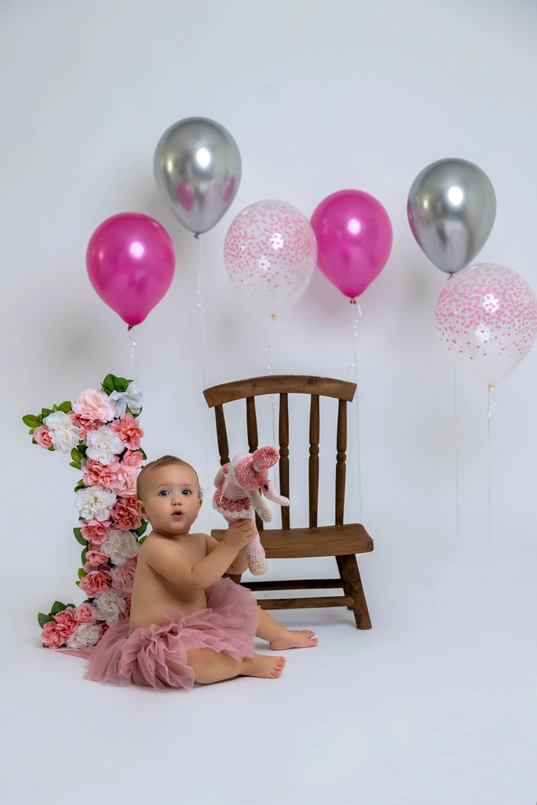 professional newborn and milestone photography done by Claudia Sierra Photography in Studio south Florida