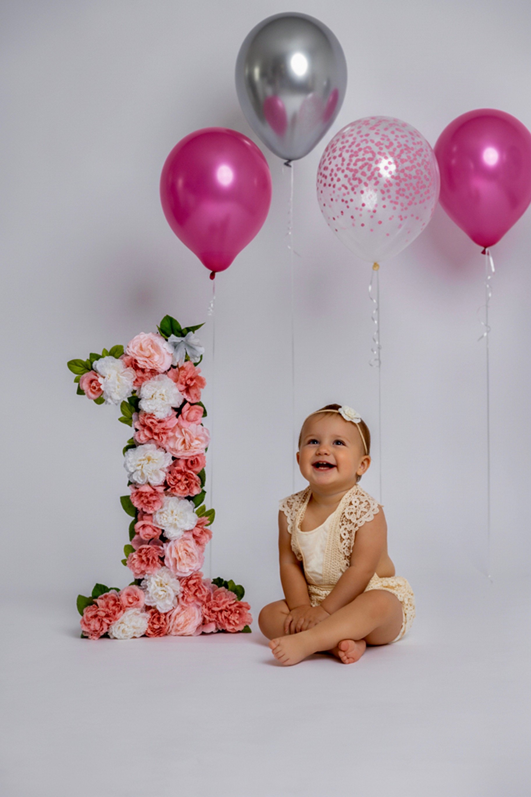 professional newborn and milestone photography done by Claudia Sierra Photography in Studio south Florida