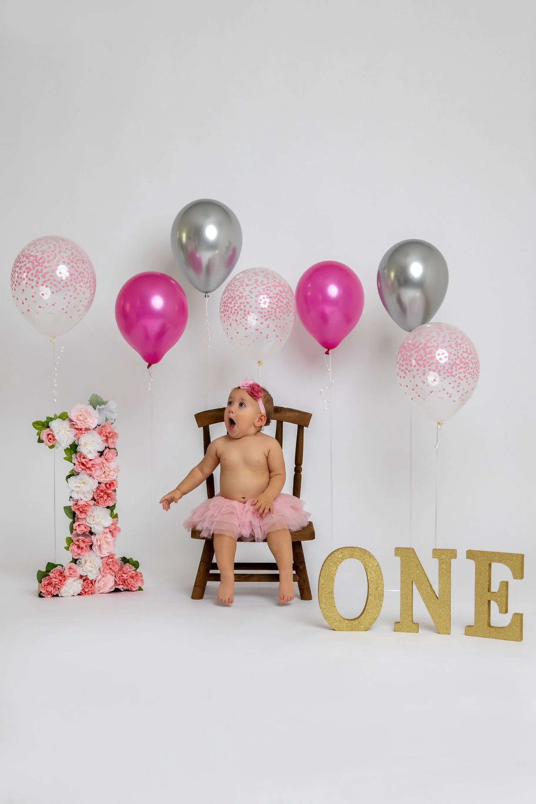 professional newborn and milestone photography done by Claudia Sierra Photography in Studio south Florida