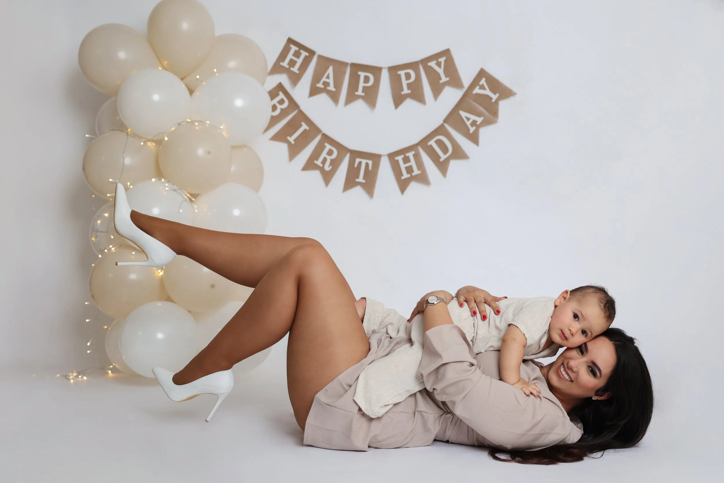 professional newborn and milestone photography done by Claudia Sierra Photography in Studio south Florida